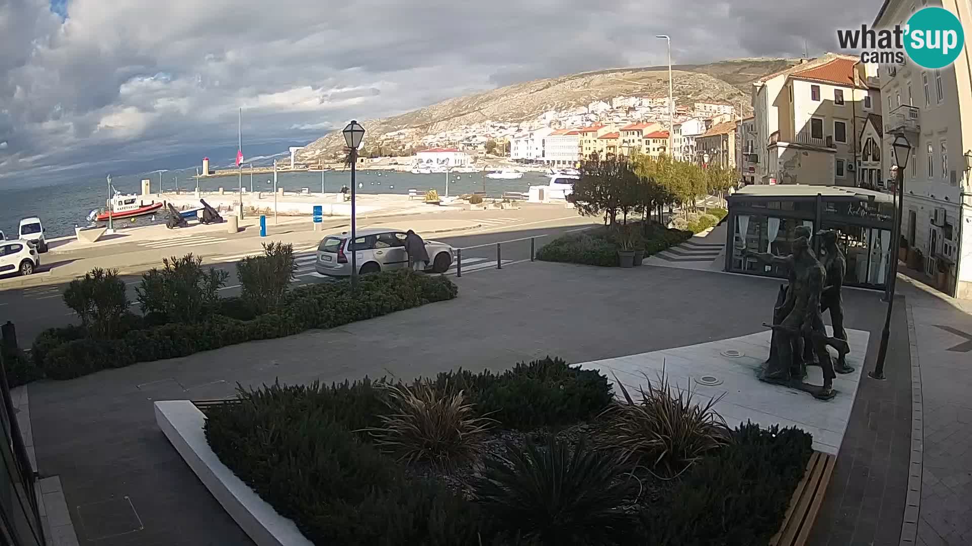 Live-Webcam Senj Riva – direkt am Meer – Kroatien