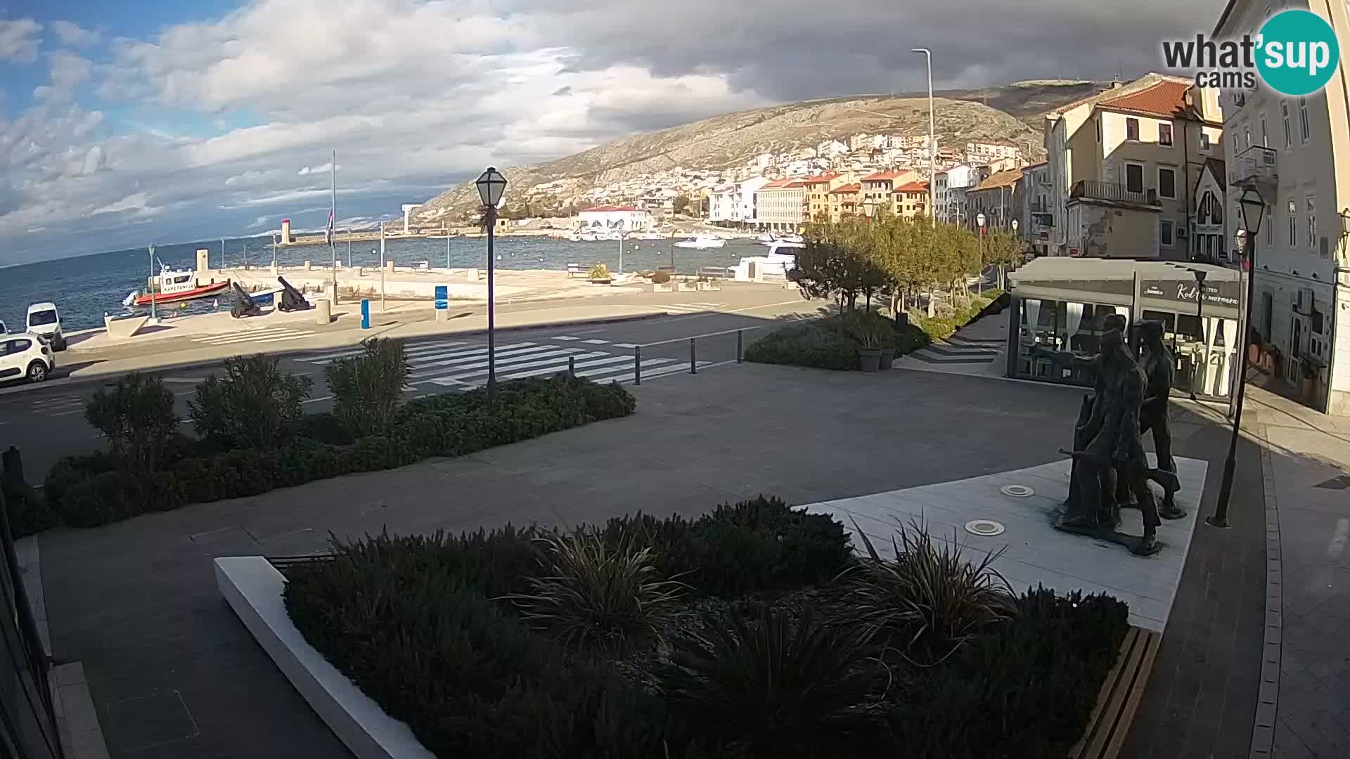 Webcam en vivo Senj riva – paseo marítimo