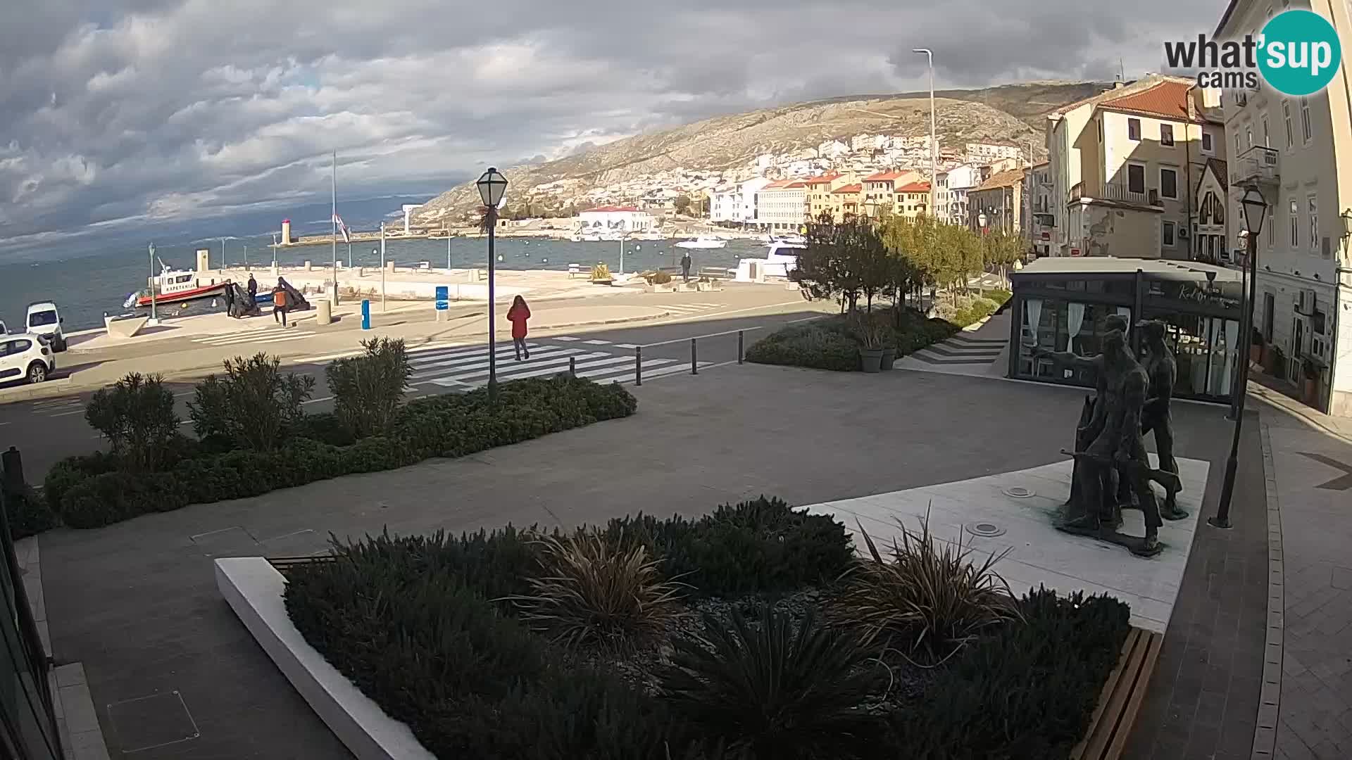 Webcam en direct Senj Riva – front de mer