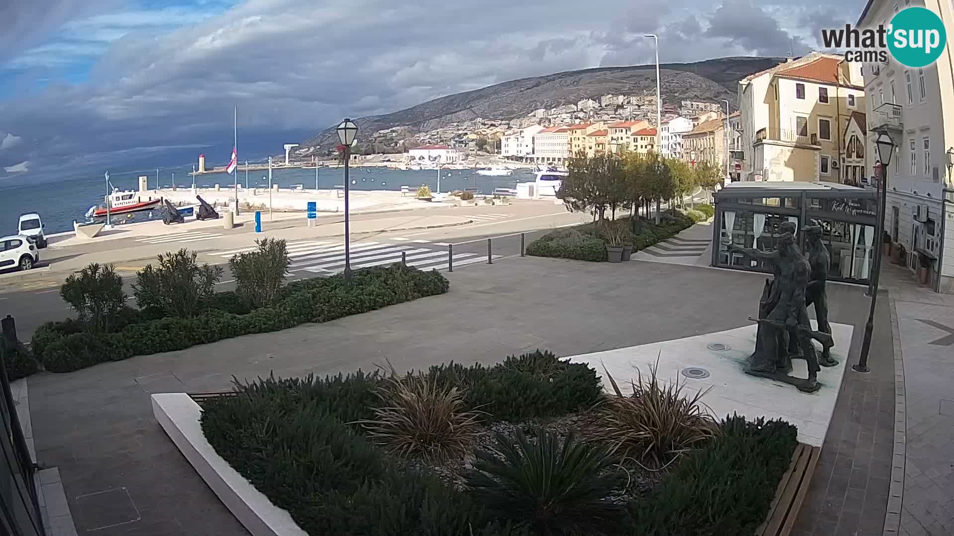 Webcam en vivo Senj riva – paseo marítimo