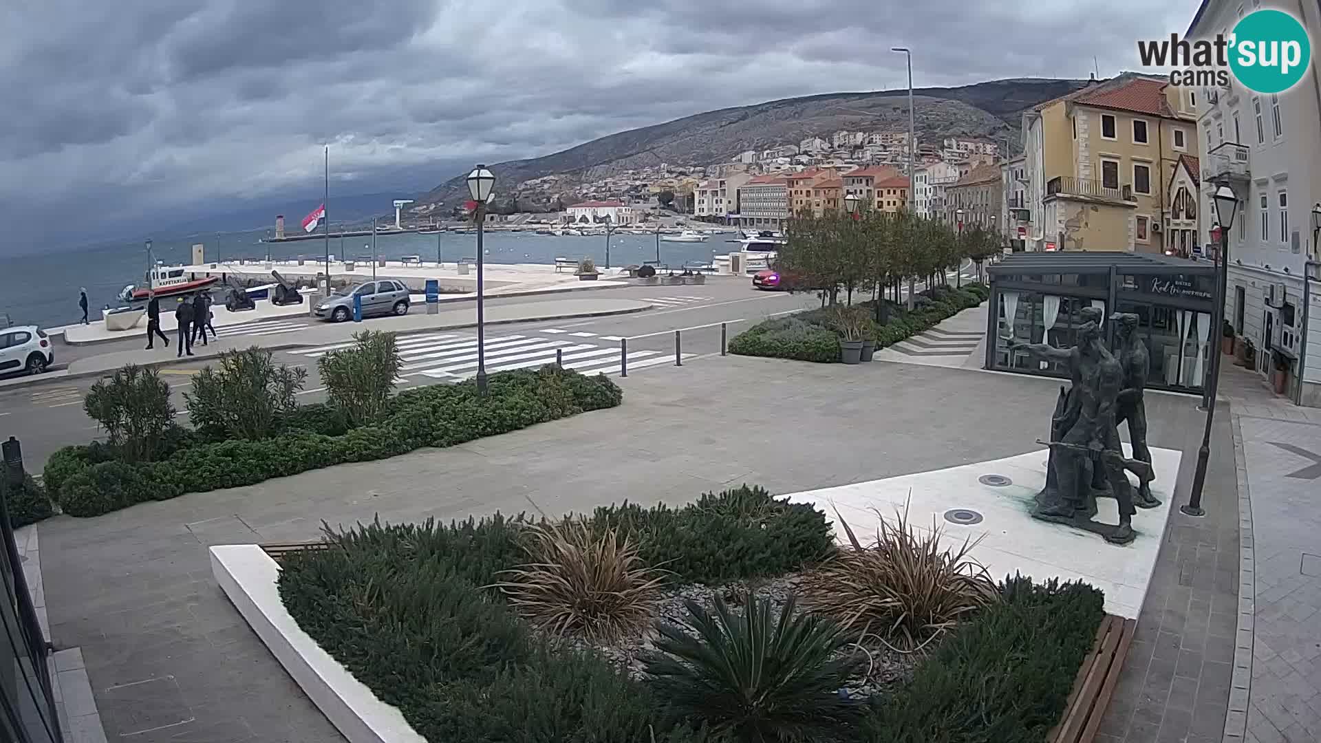 Webcam en vivo Senj riva – paseo marítimo