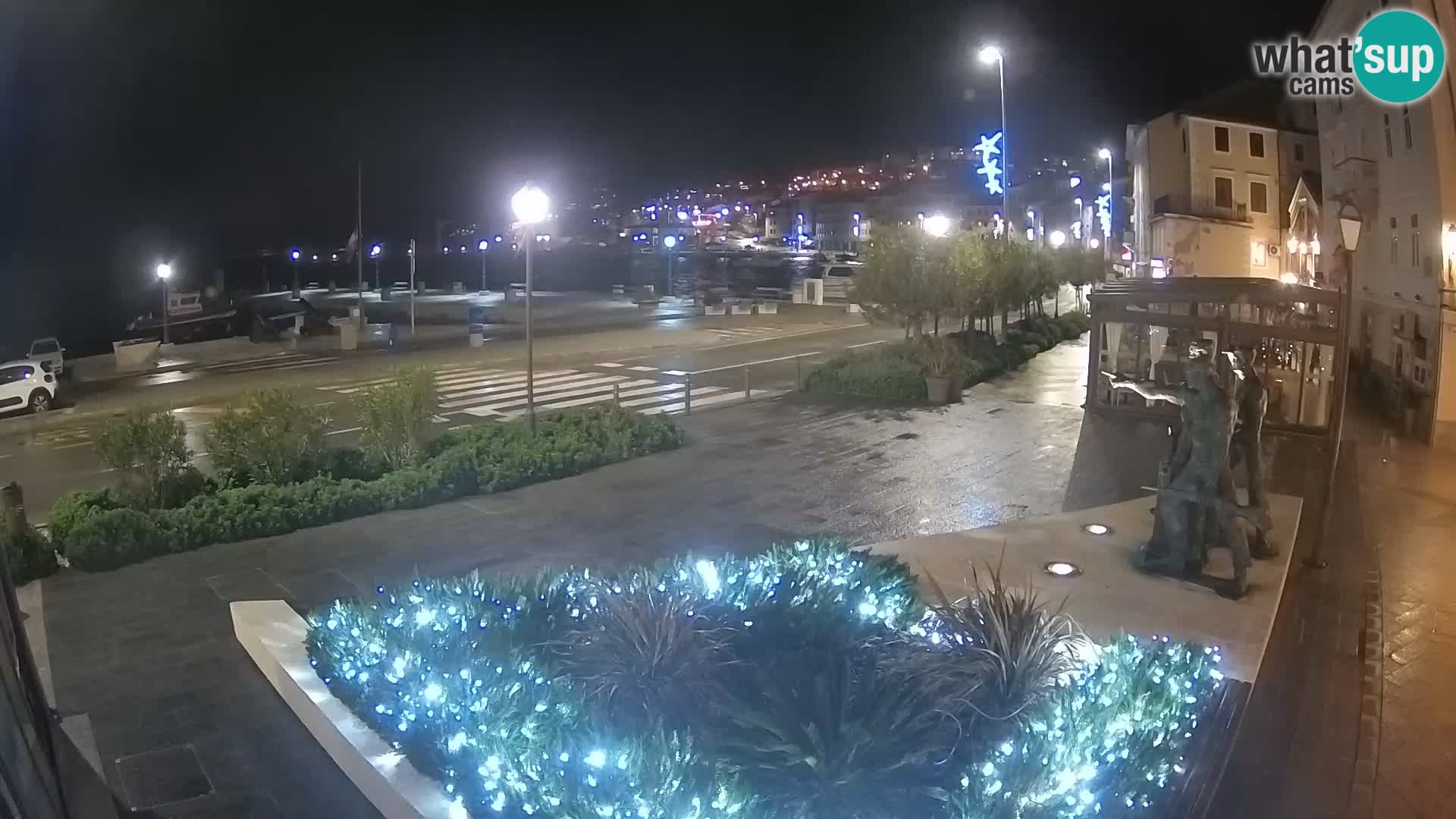 Live webcam Senj riva – seafront – Croatia