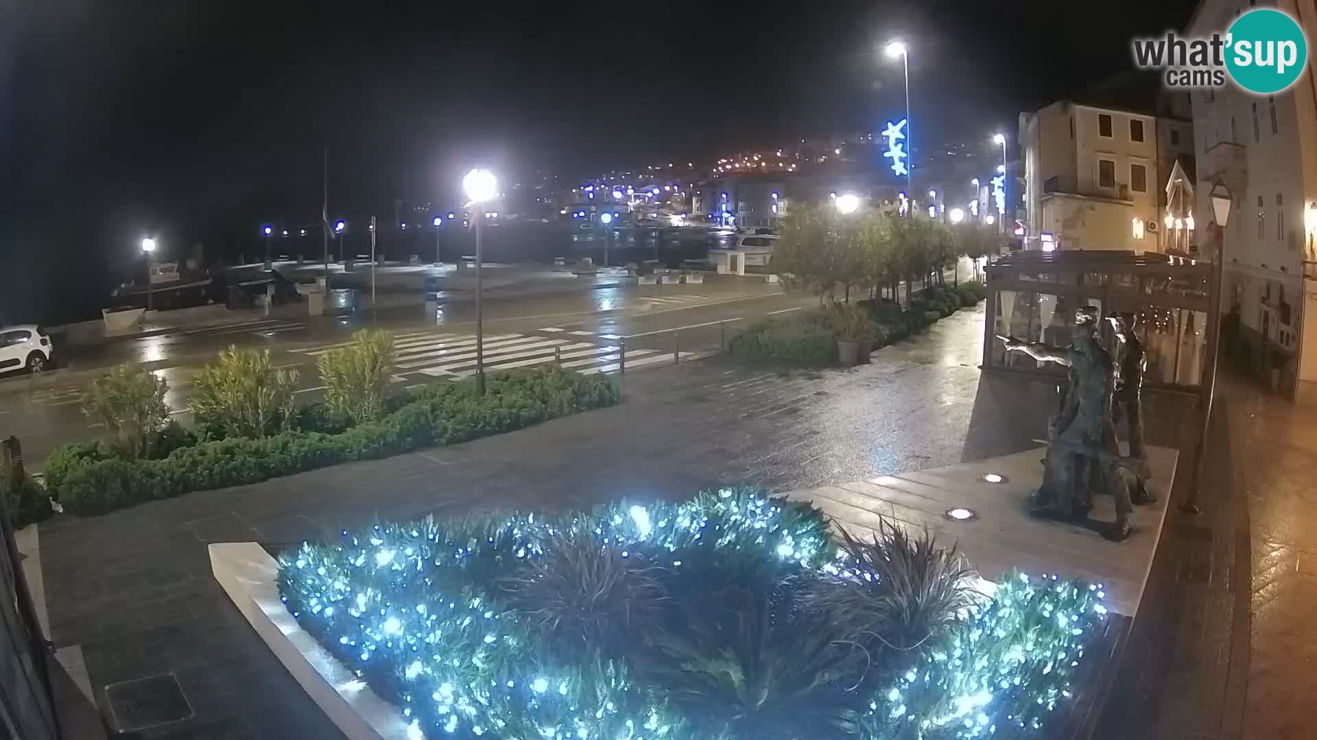 Live-Webcam Senj Riva – direkt am Meer – Kroatien