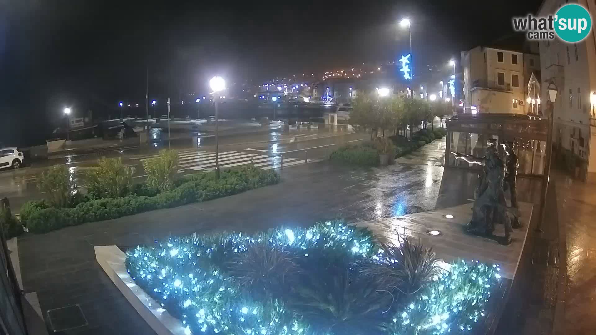 Live webcam Senj riva – fronte mare