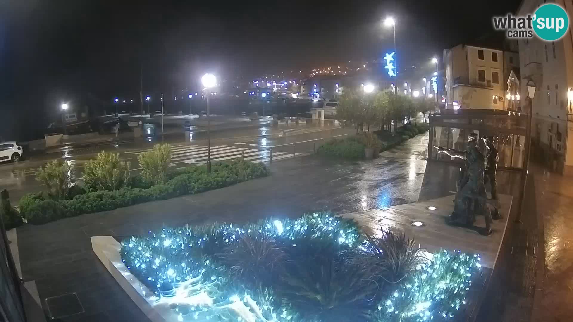 Live webcam Senj riva – seafront – Croatia