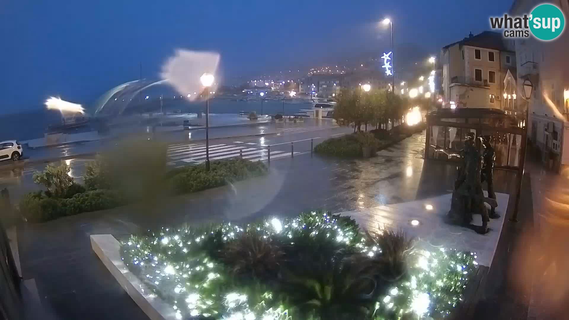 Live webcam Senj riva – seafront – Croatia