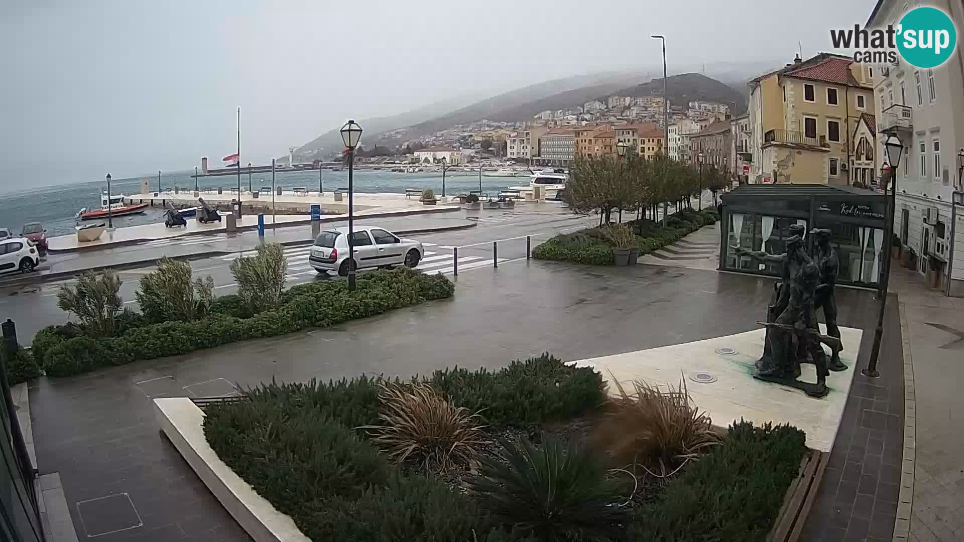 Live-Webcam Senj Riva – direkt am Meer – Kroatien