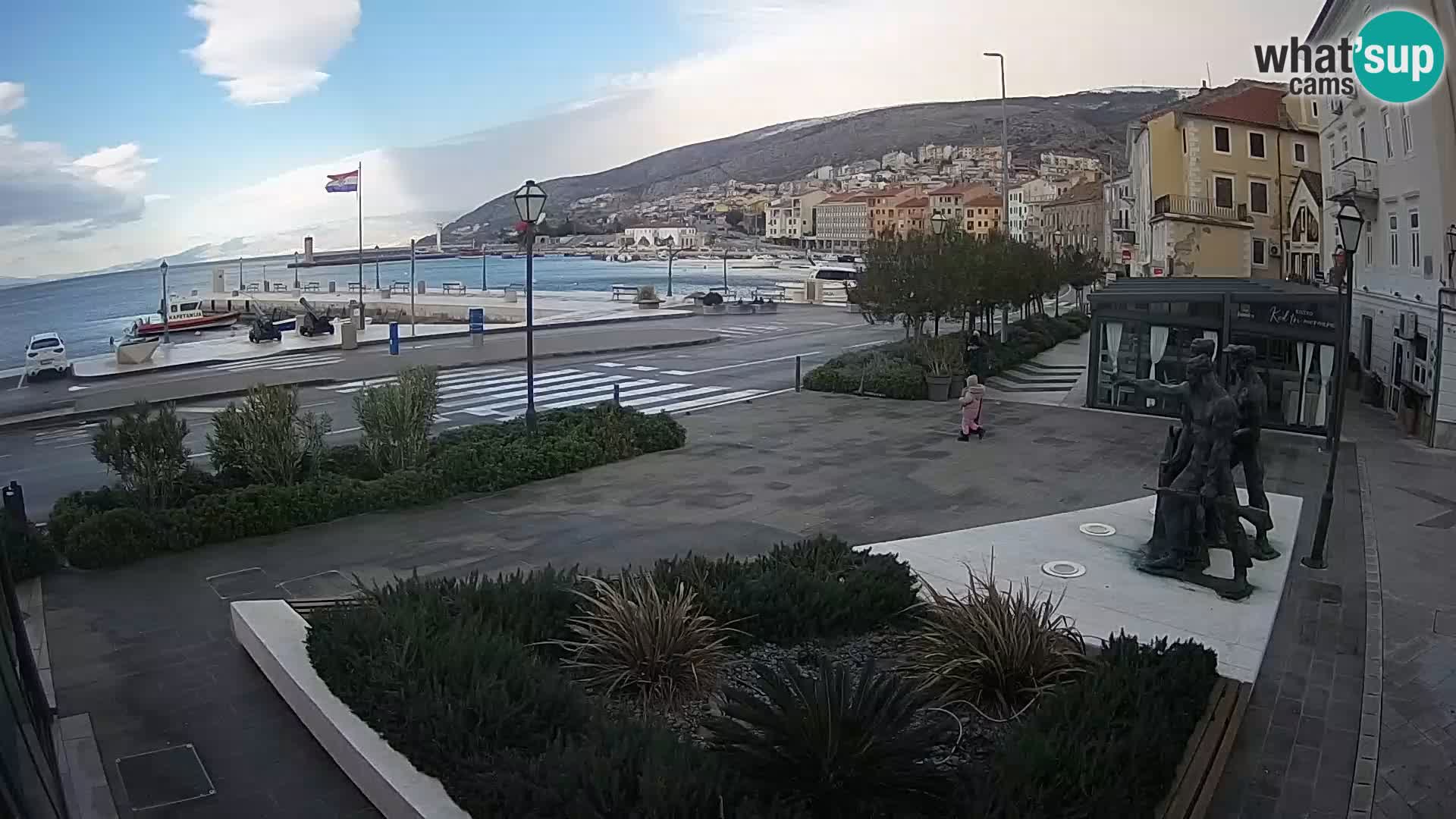 Webcam en direct Senj Riva – front de mer