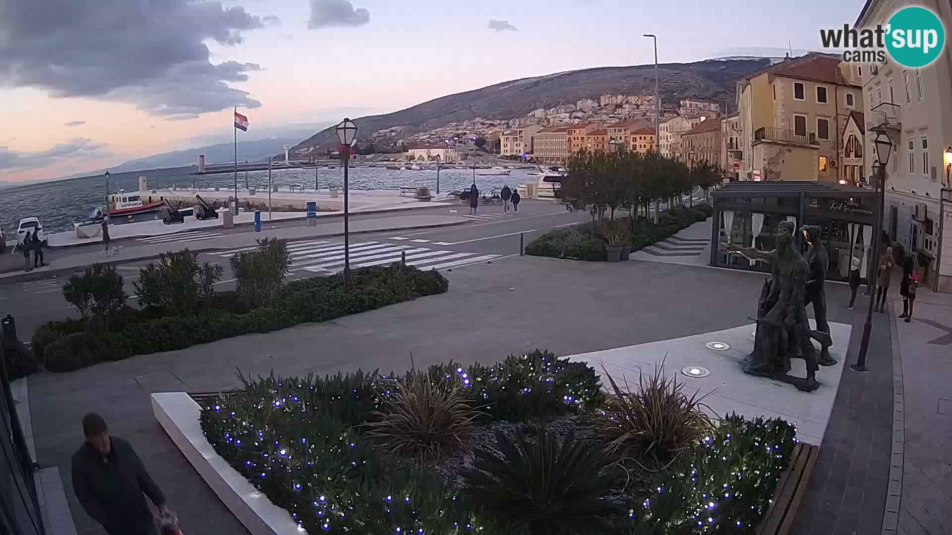 Webcam en direct Senj Riva – front de mer