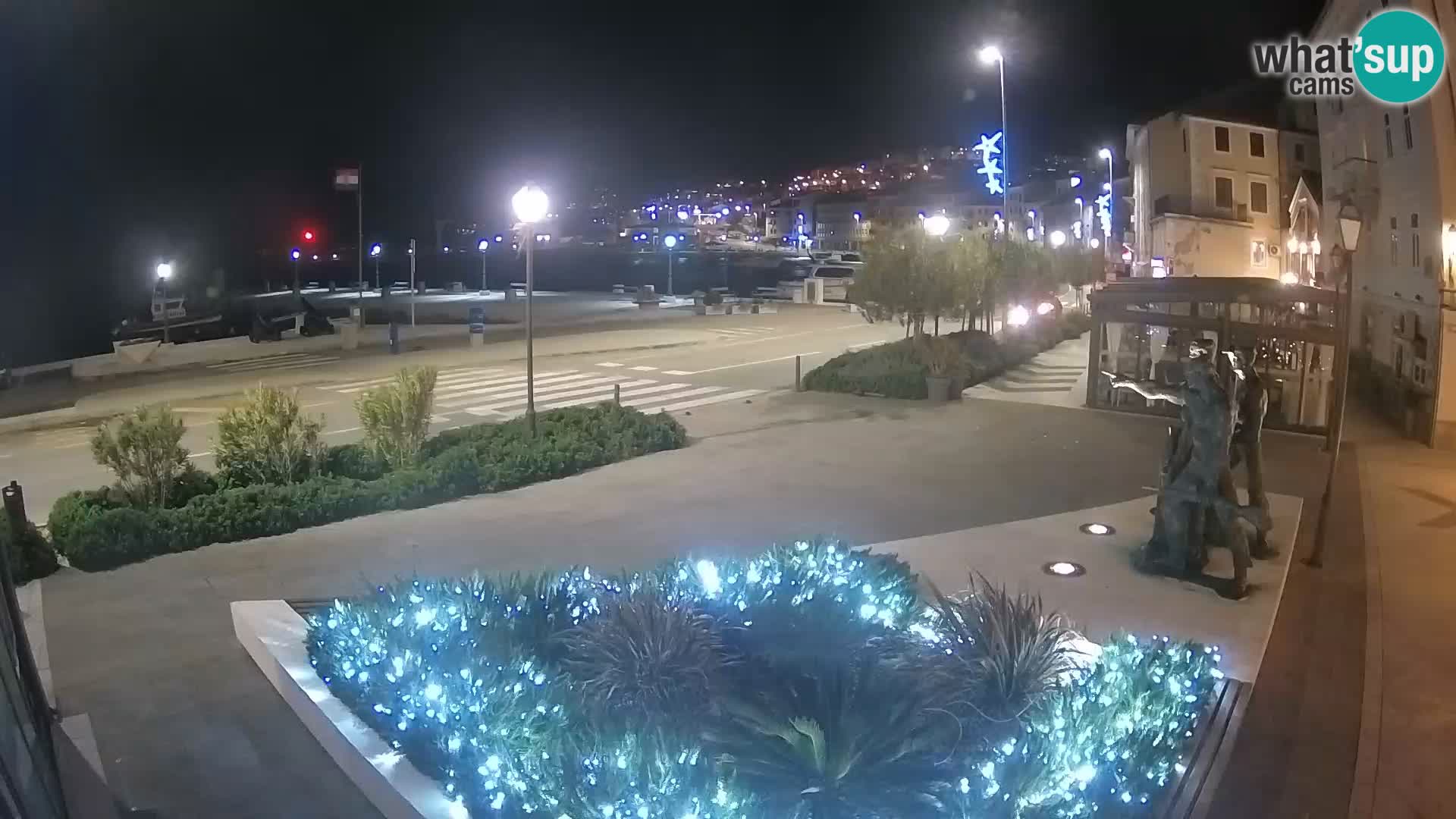 Webcam en vivo Senj riva – paseo marítimo