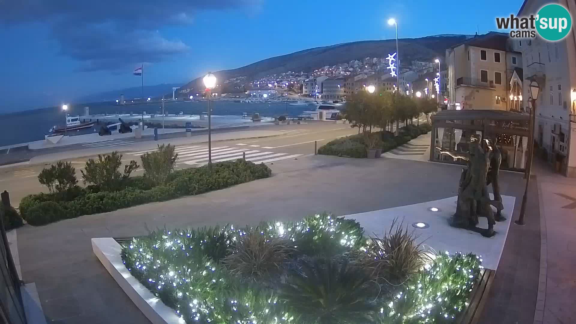 Webcam en direct Senj Riva – front de mer