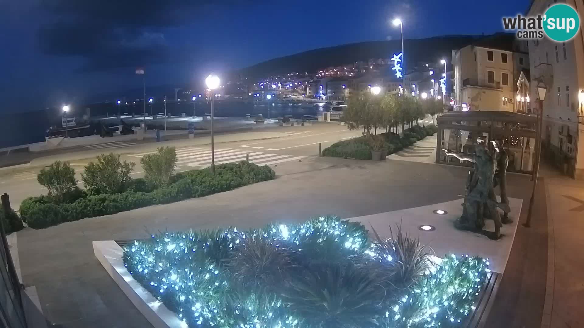 Webcam en vivo Senj riva – paseo marítimo