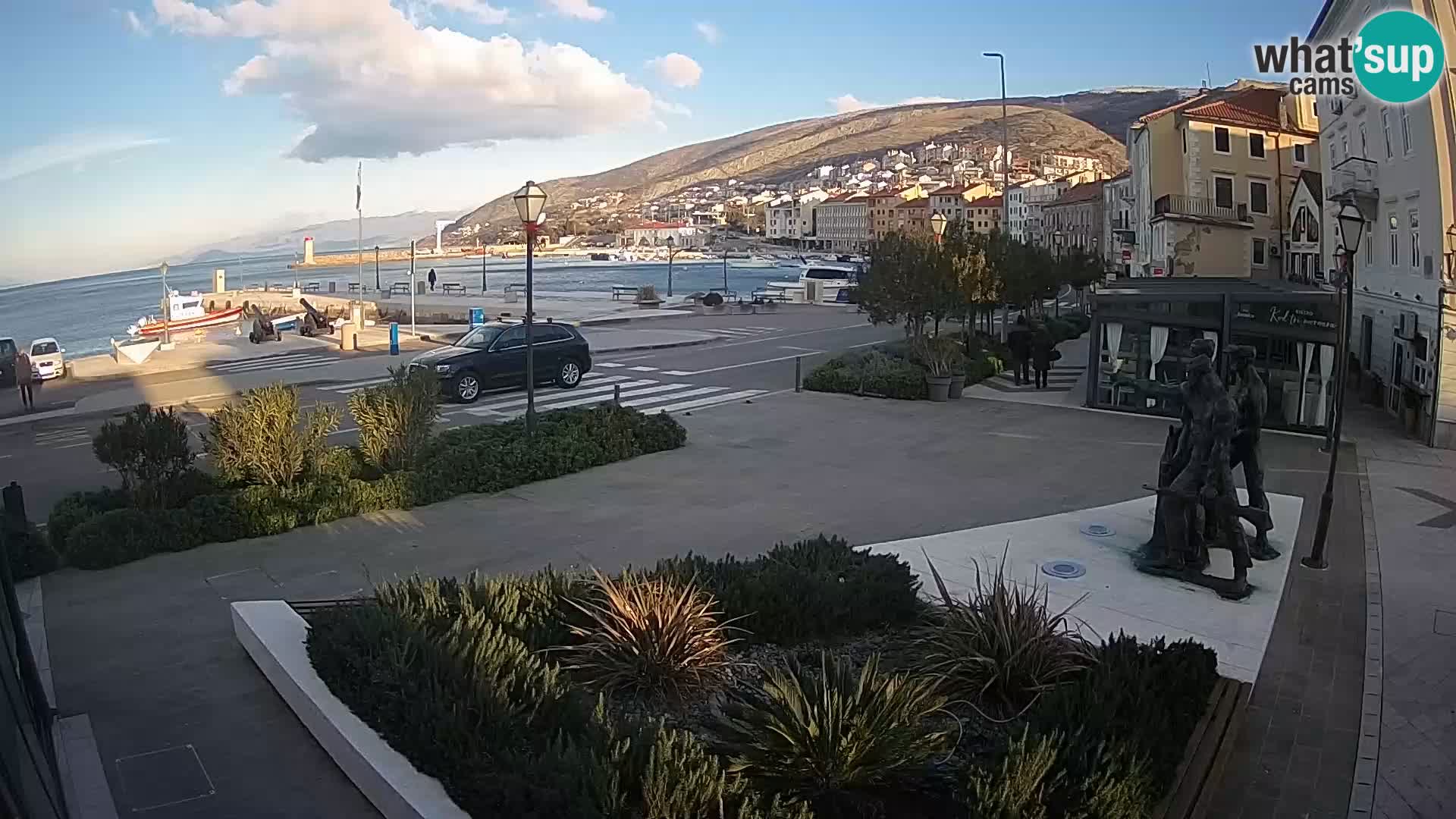 Webcam en vivo Senj riva – paseo marítimo