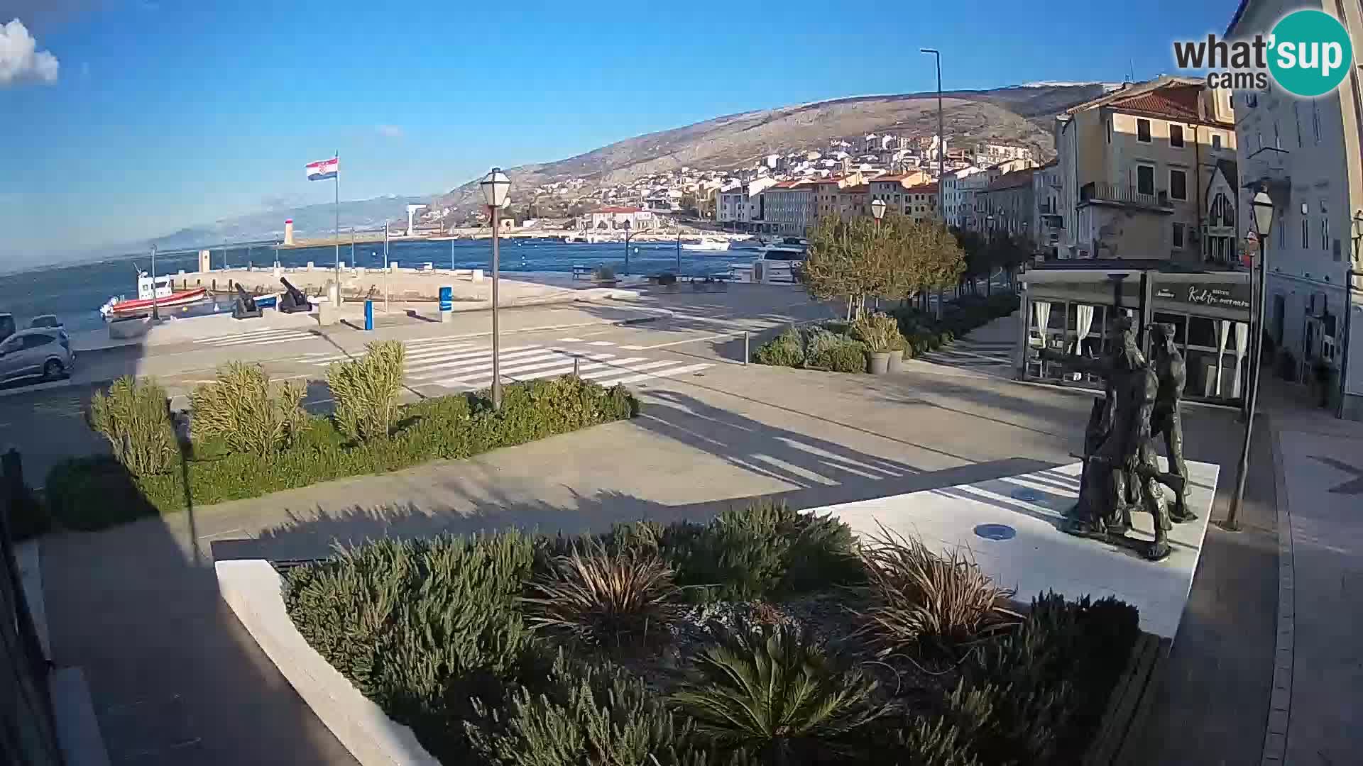 Webcam en direct Senj Riva – front de mer