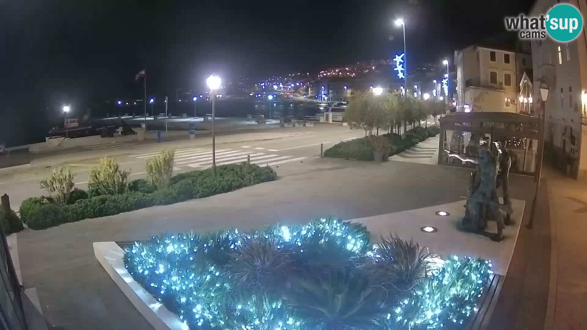 Webcam en vivo Senj riva – paseo marítimo