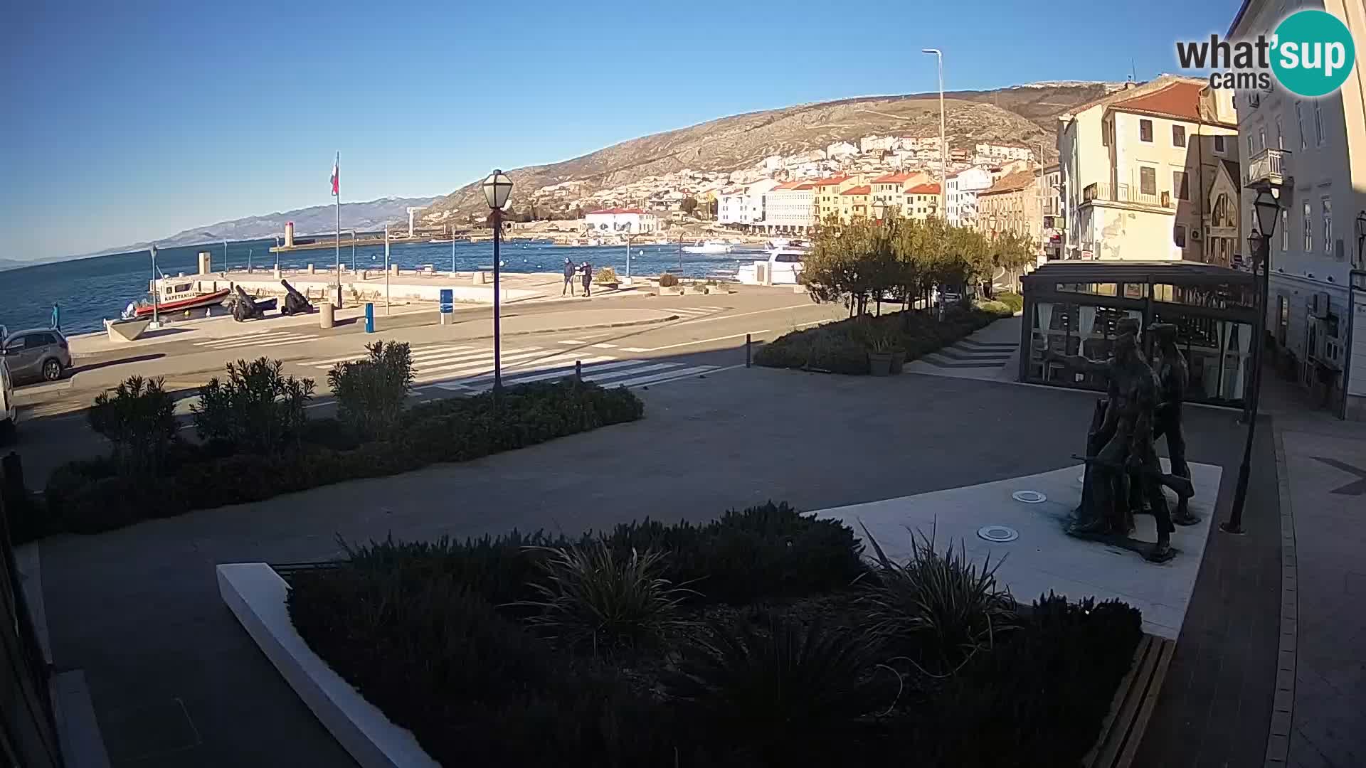 Live webcam Senj riva – fronte mare