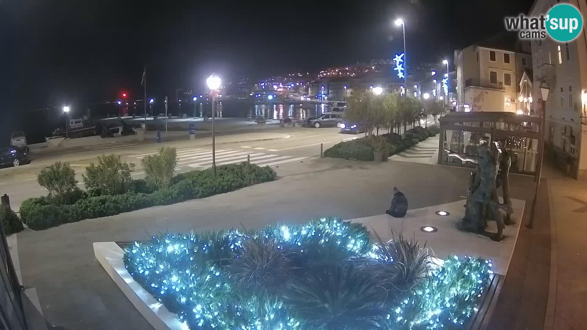 Live webcam Senj riva – seafront – Croatia