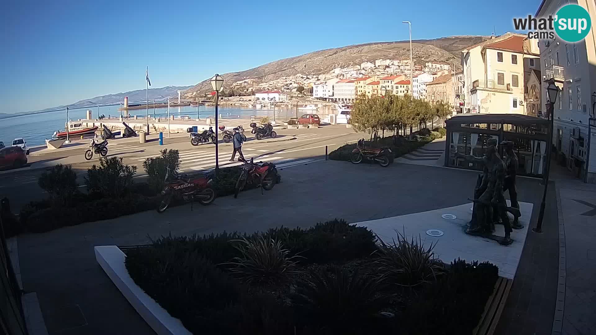 Webcam en vivo Senj riva – paseo marítimo