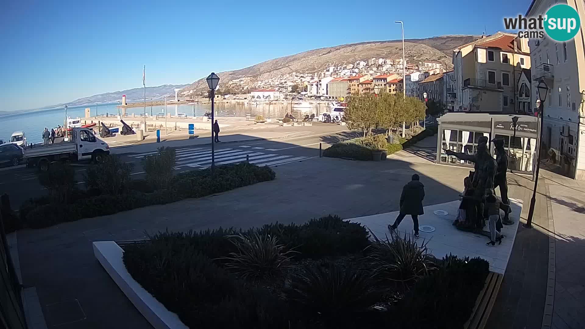 Webcam en vivo Senj riva – paseo marítimo