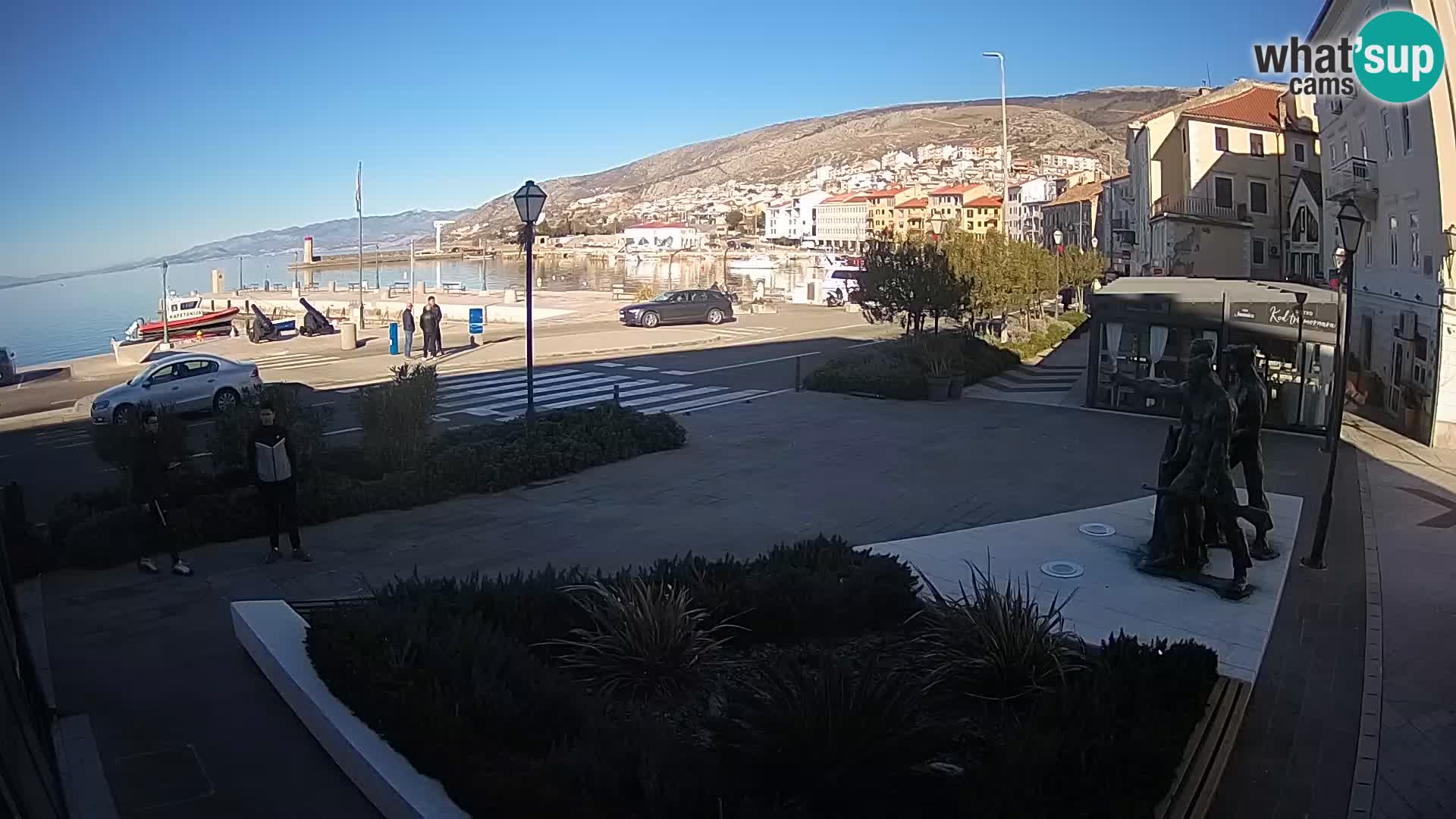 Webcam en vivo Senj riva – paseo marítimo