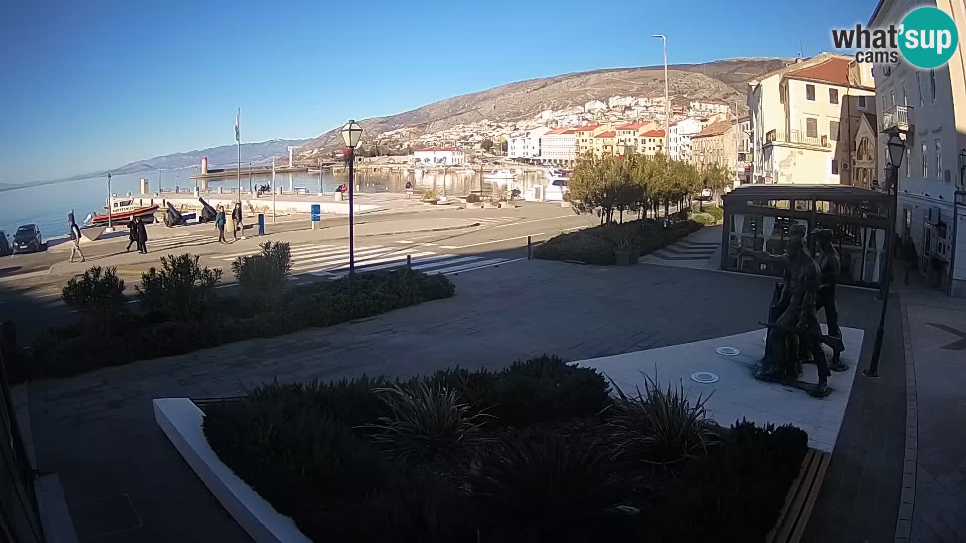 Webcam en direct Senj Riva – front de mer