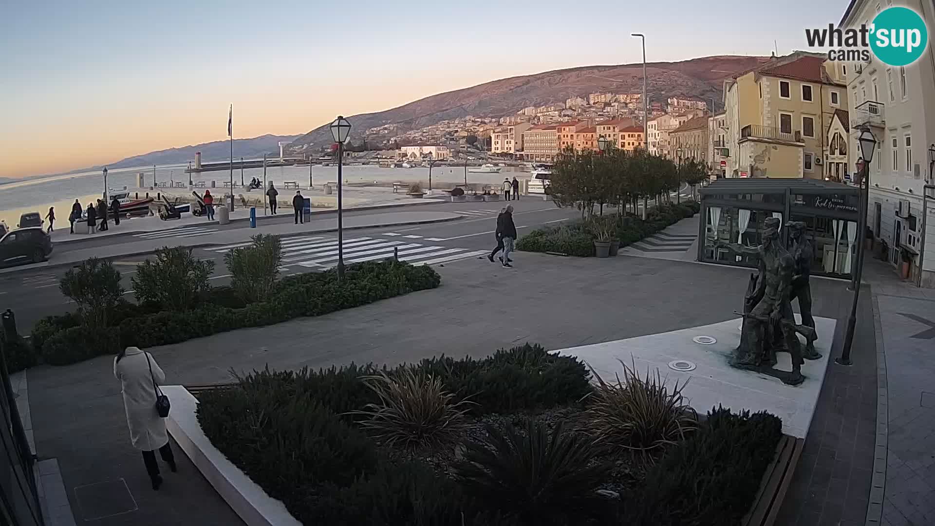 Webcam en direct Senj Riva – front de mer