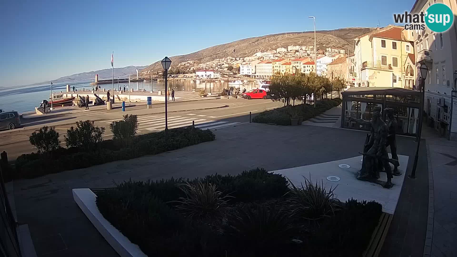 Webcam en vivo Senj riva – paseo marítimo