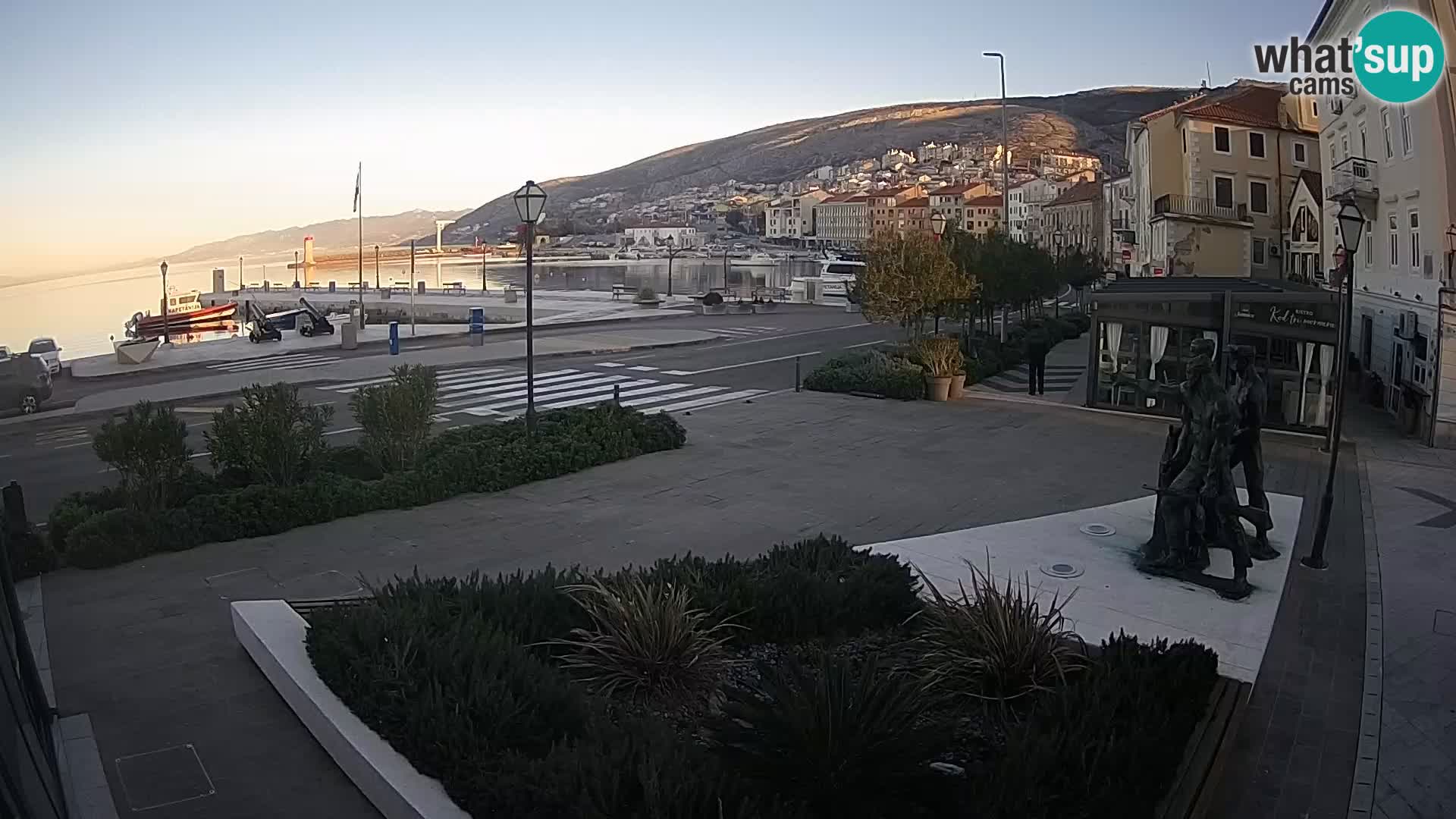 Webcam en vivo Senj riva – paseo marítimo