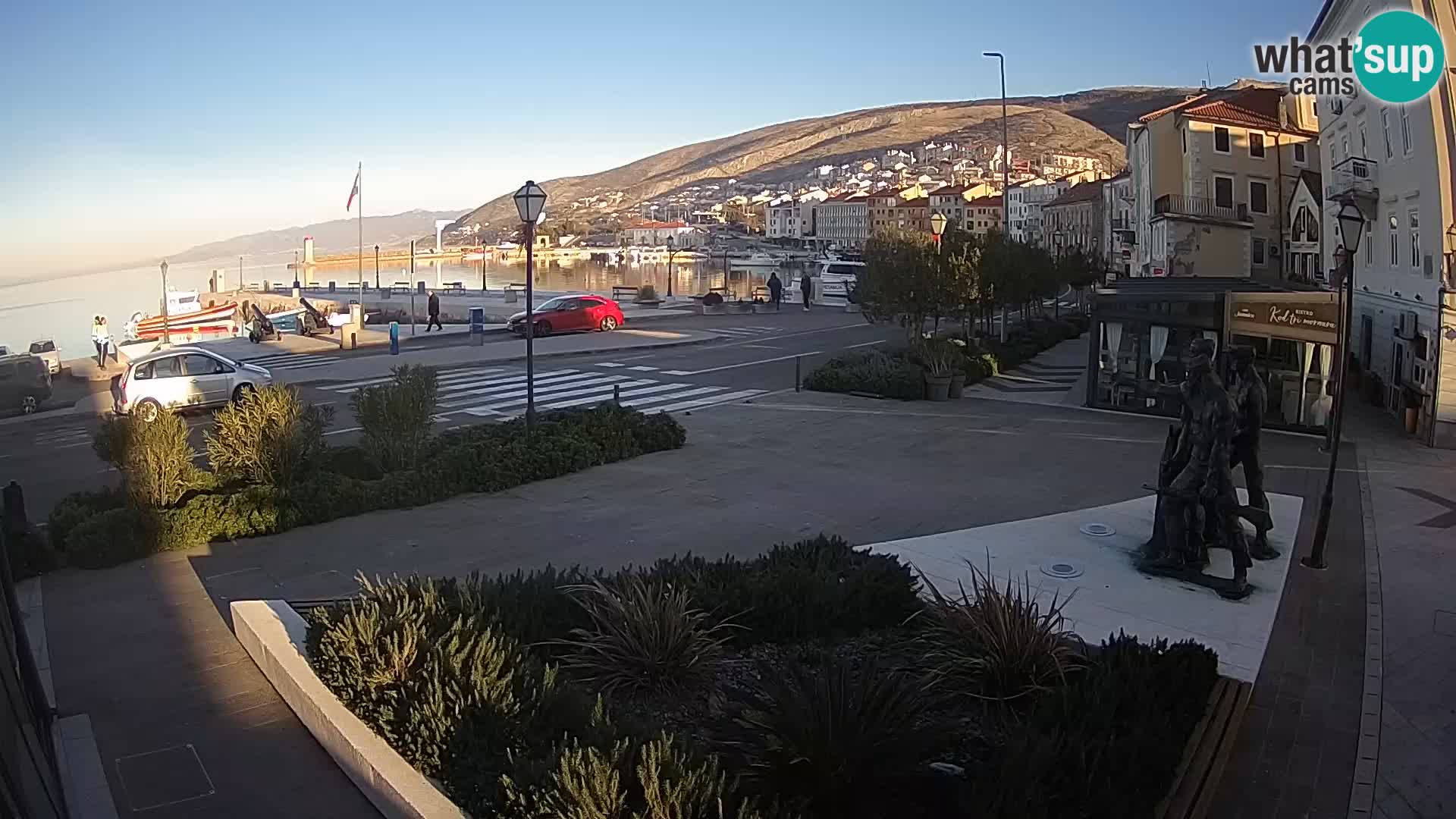 Webcam en vivo Senj riva – paseo marítimo