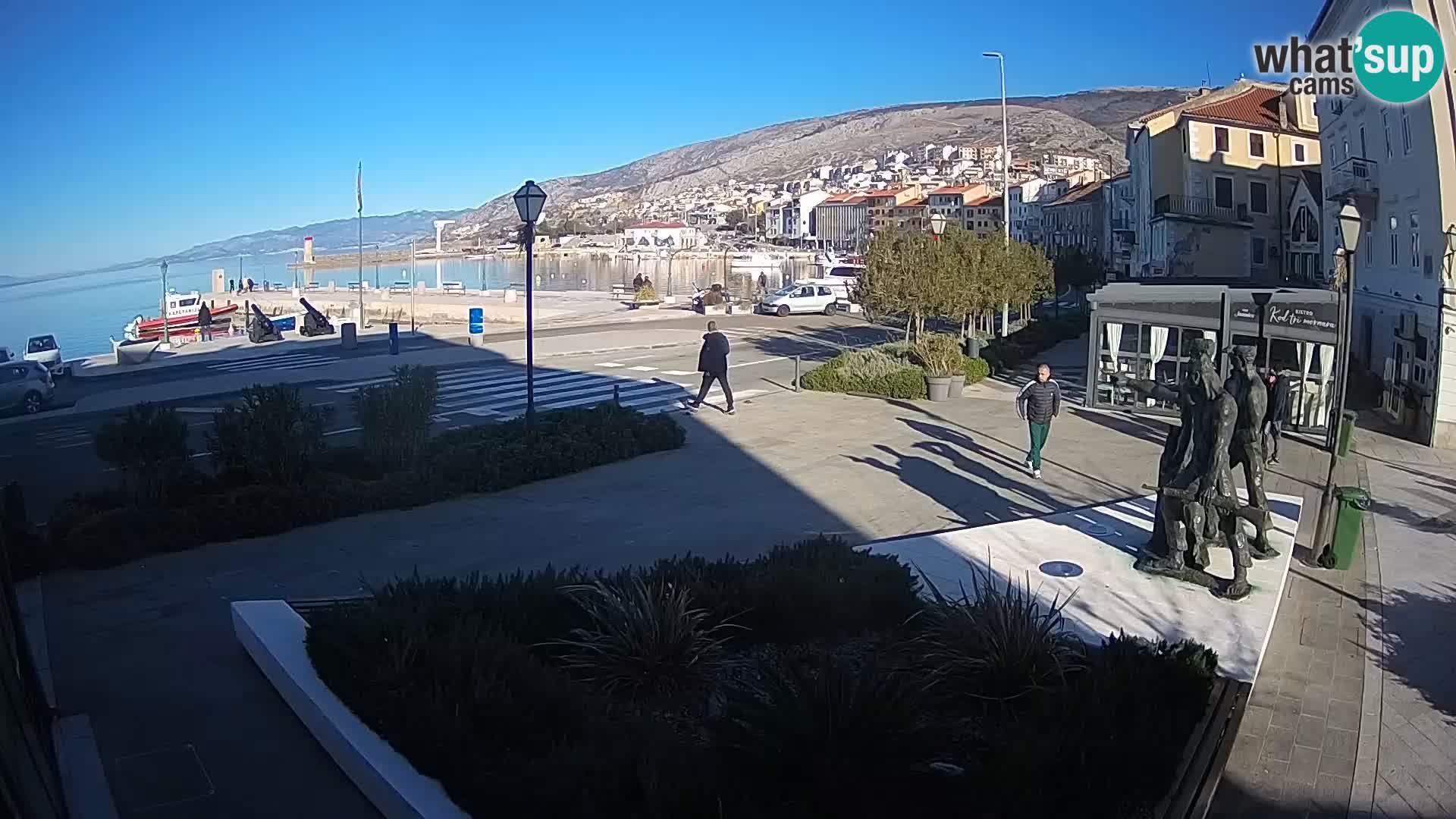 Webcam en vivo Senj riva – paseo marítimo