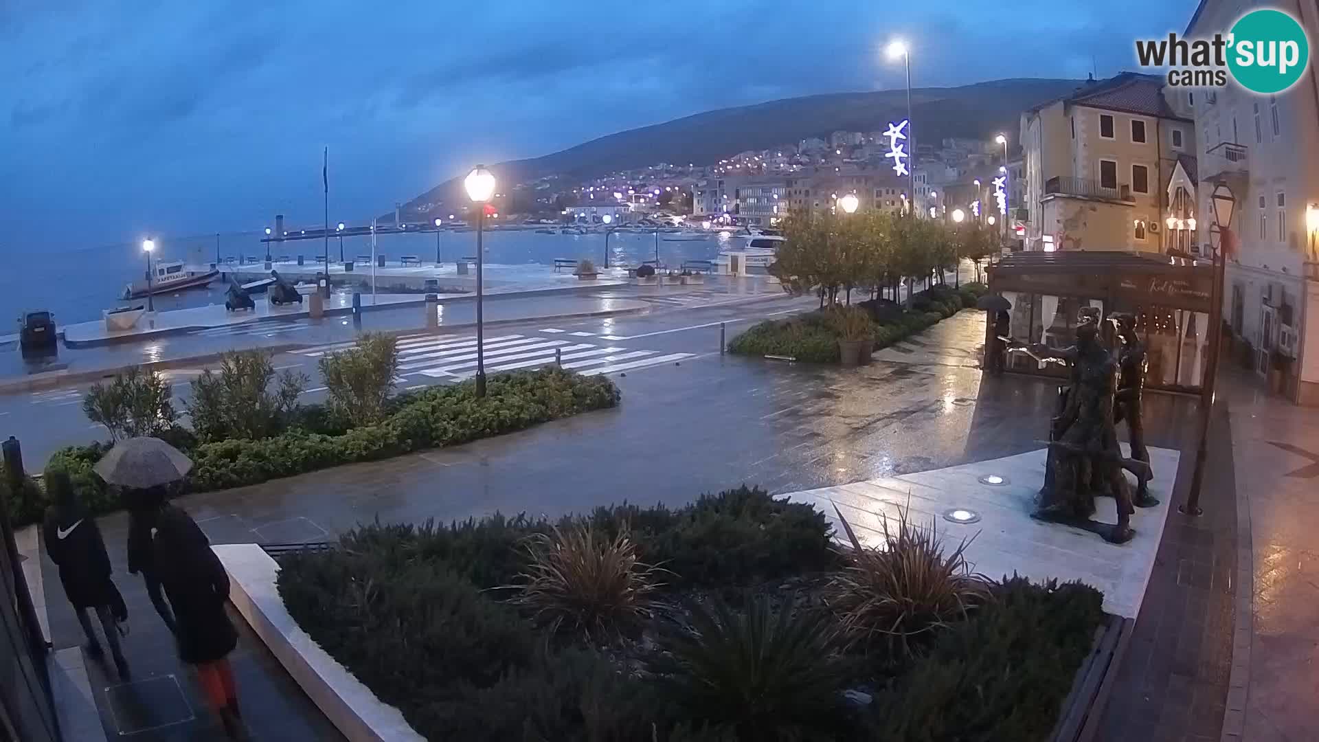 Live webcam Senj riva – fronte mare