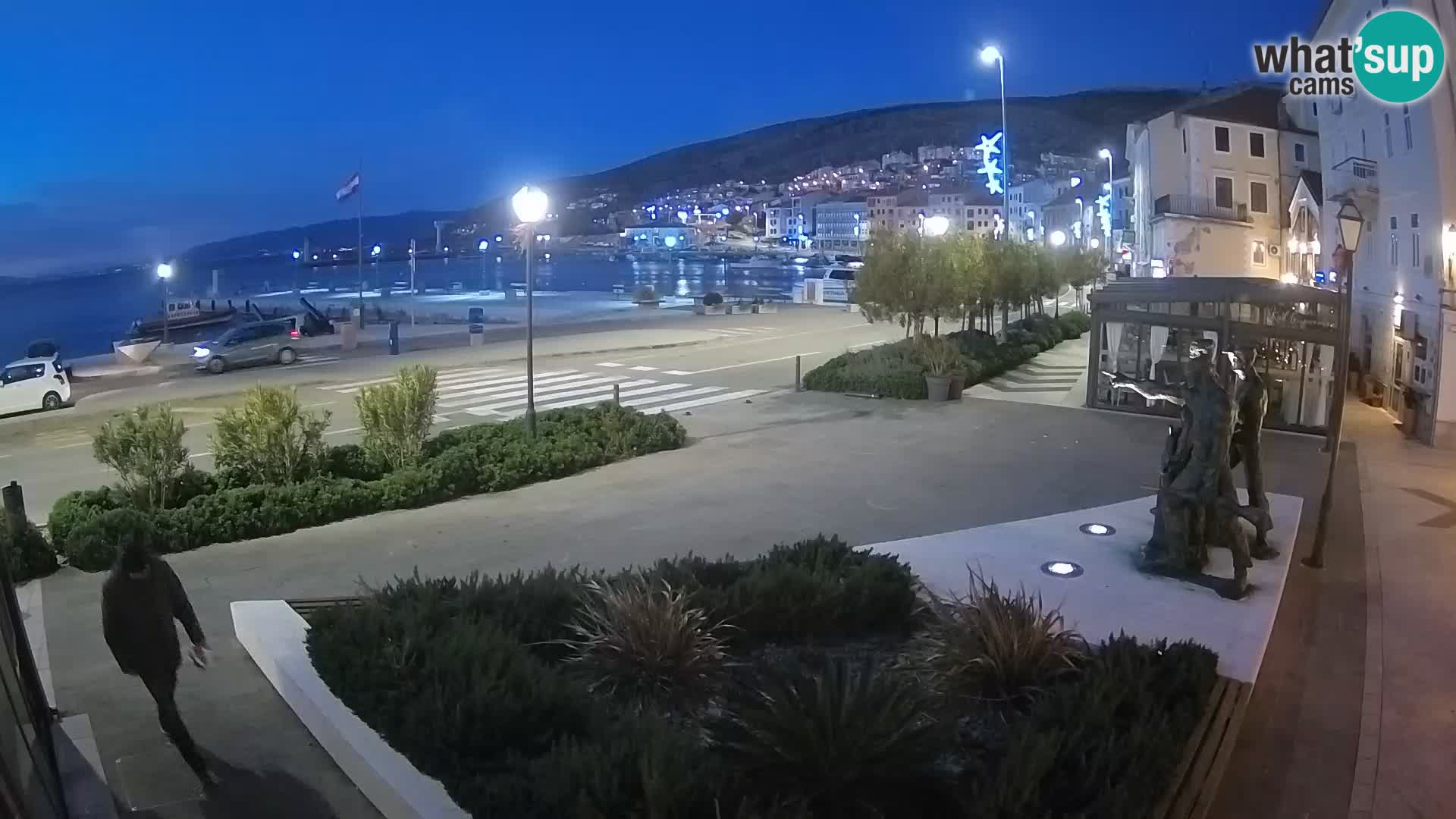 Live webcam Senj riva – seafront – Croatia