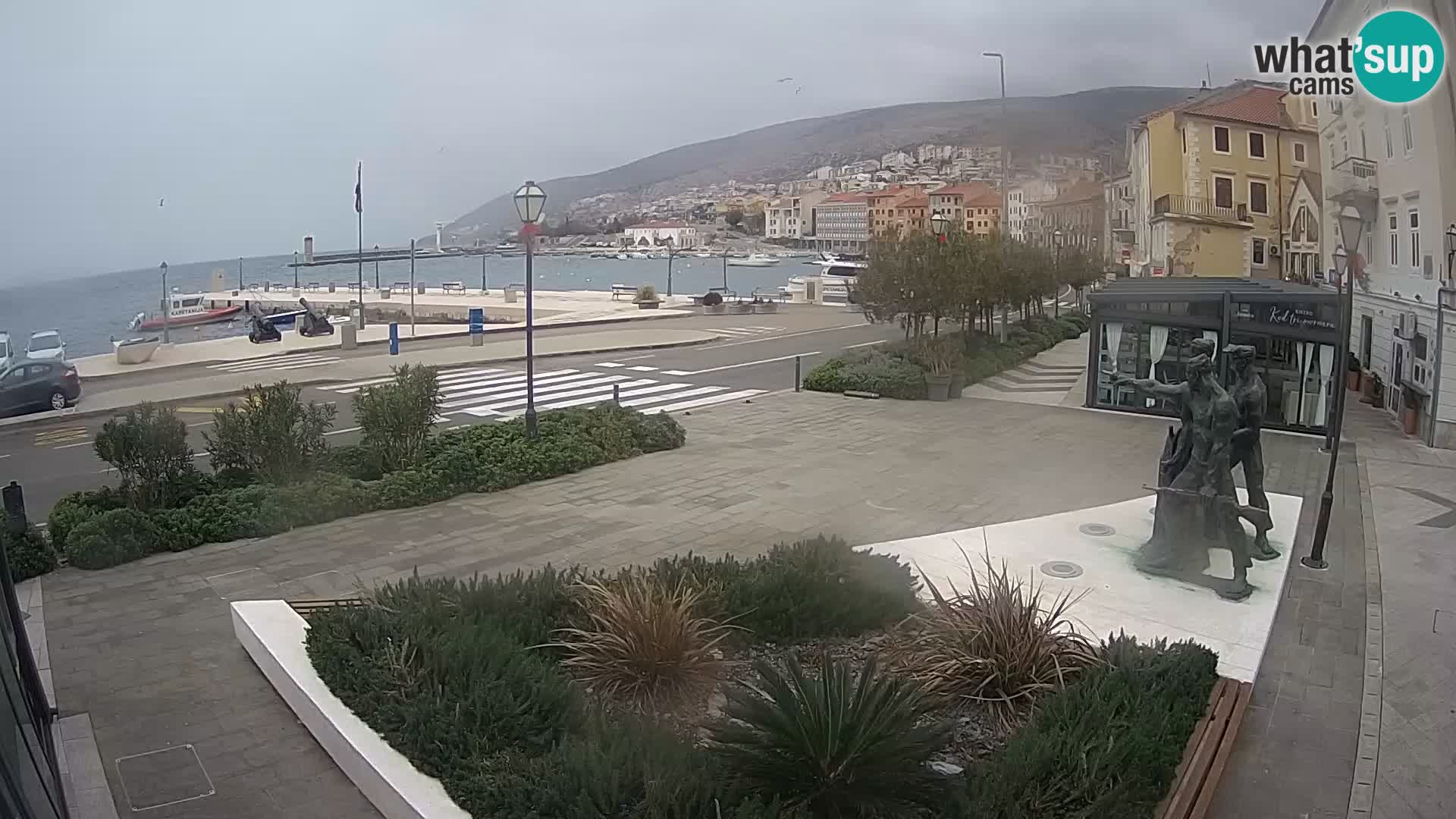 Live webcam Senj riva – seafront – Croatia