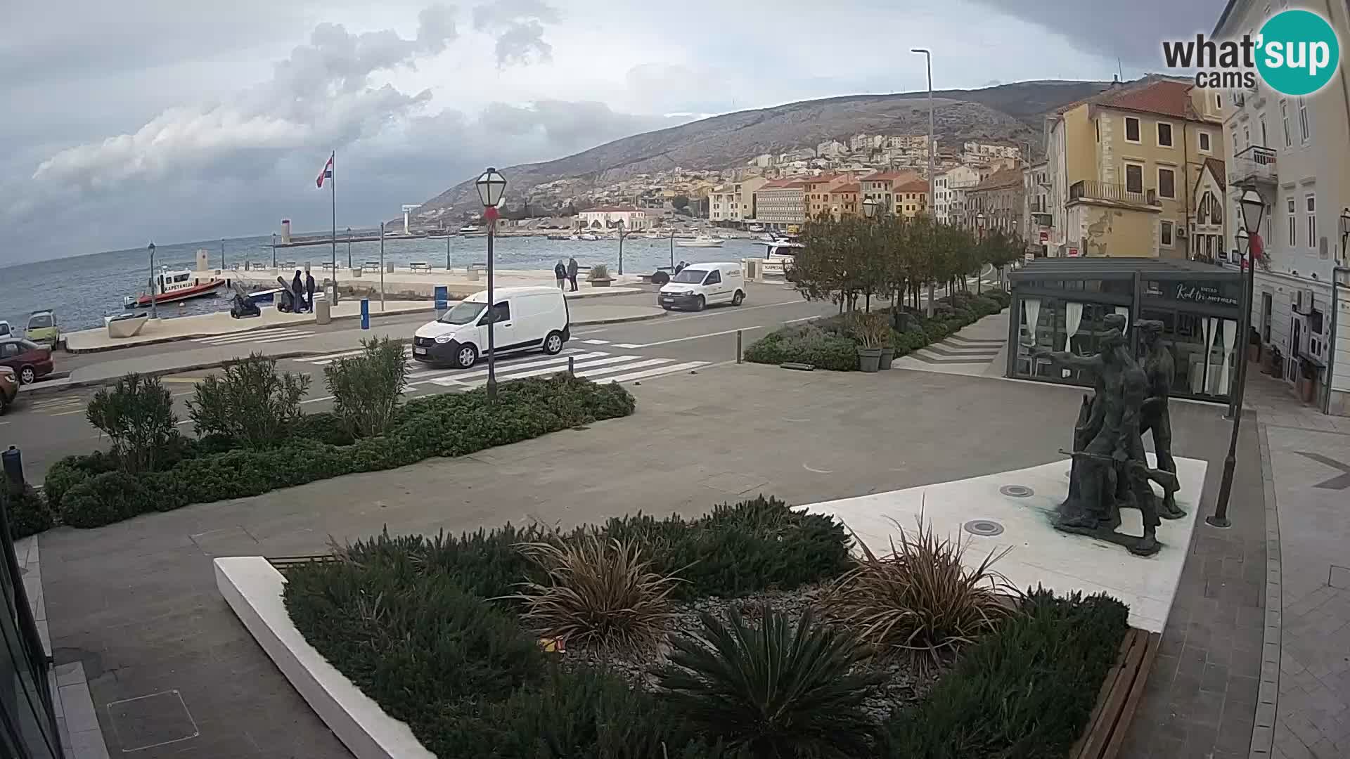 Webcam en vivo Senj riva – paseo marítimo