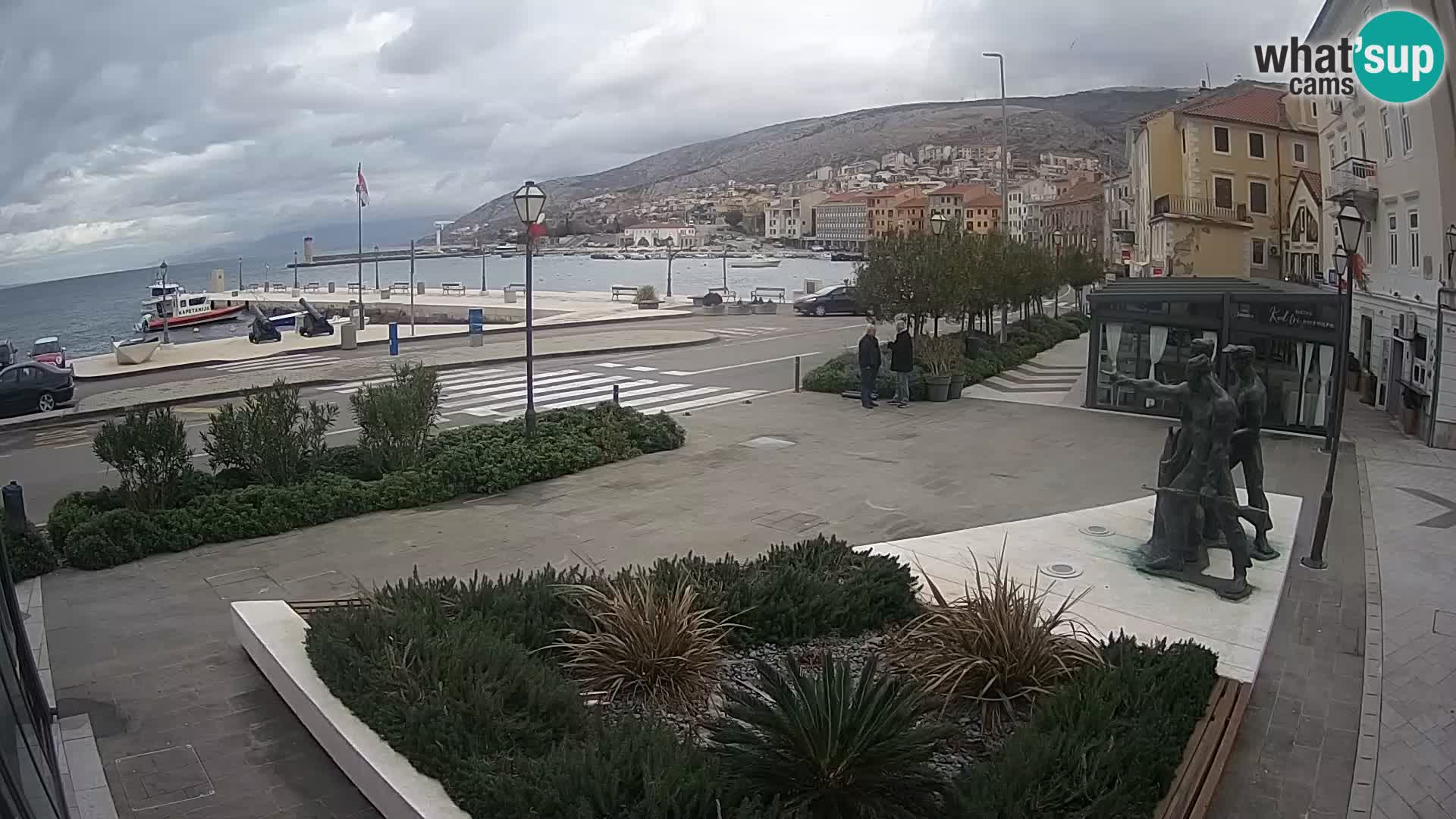 Webcam en vivo Senj riva – paseo marítimo