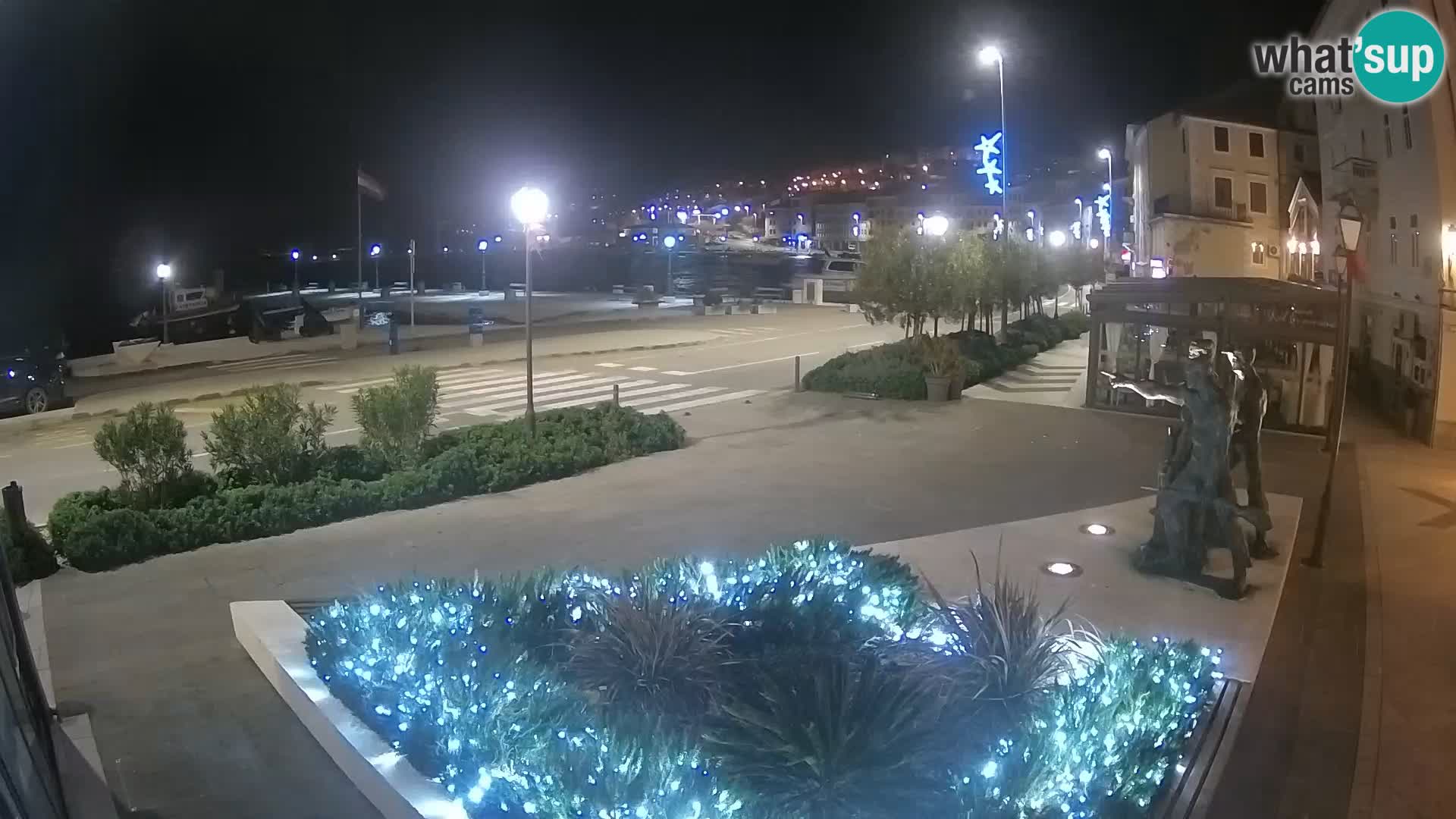 Webcam en vivo Senj riva – paseo marítimo