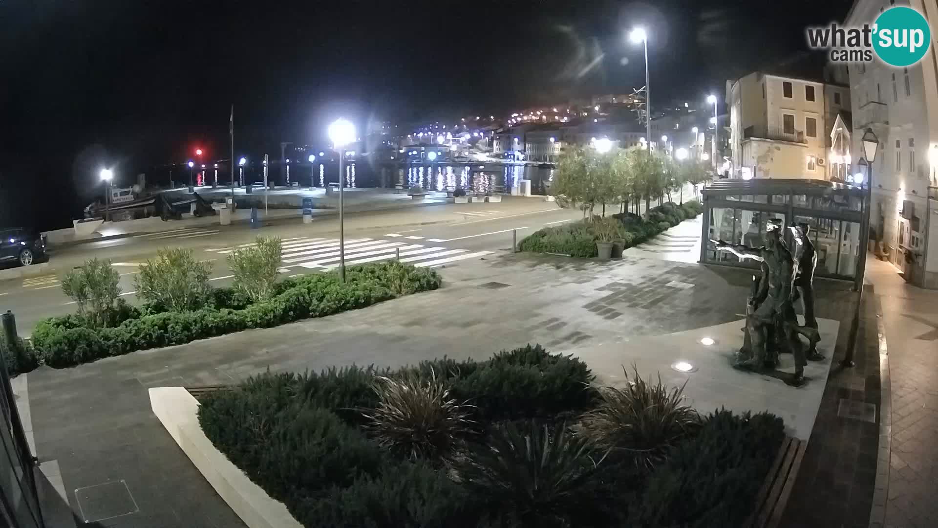 Live webcam Senj riva – seafront – Croatia