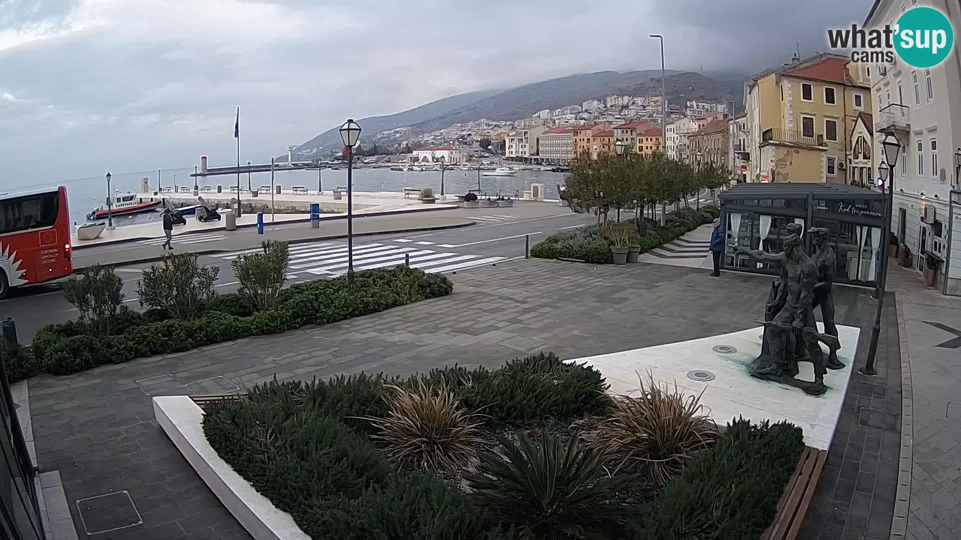 Webcam en direct Senj Riva – front de mer