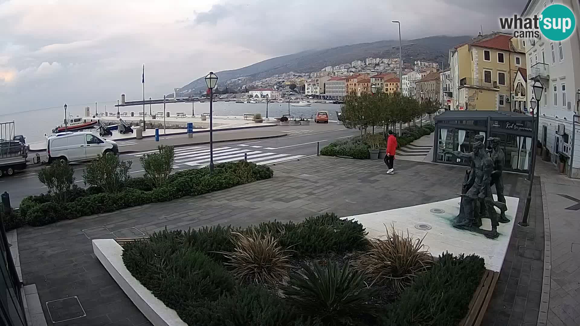 Live webcam Senj riva – seafront – Croatia