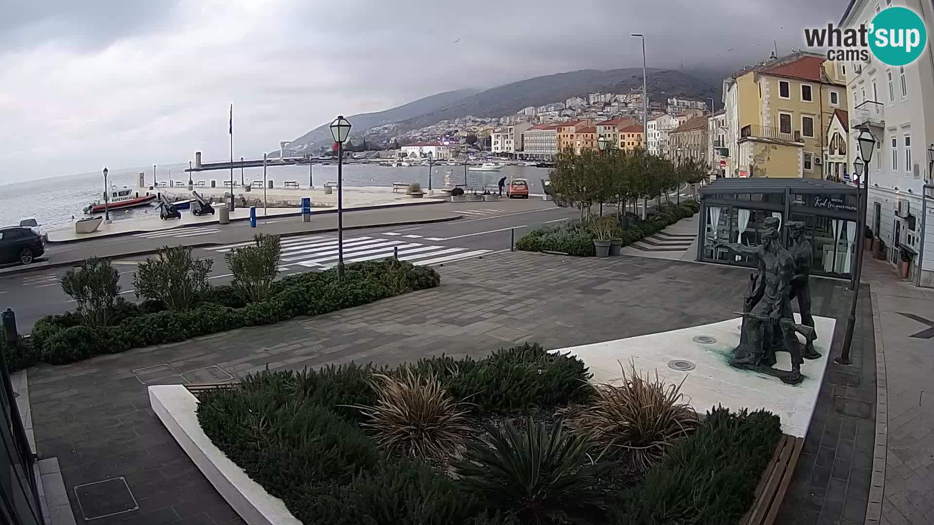 Webcam en vivo Senj riva – paseo marítimo