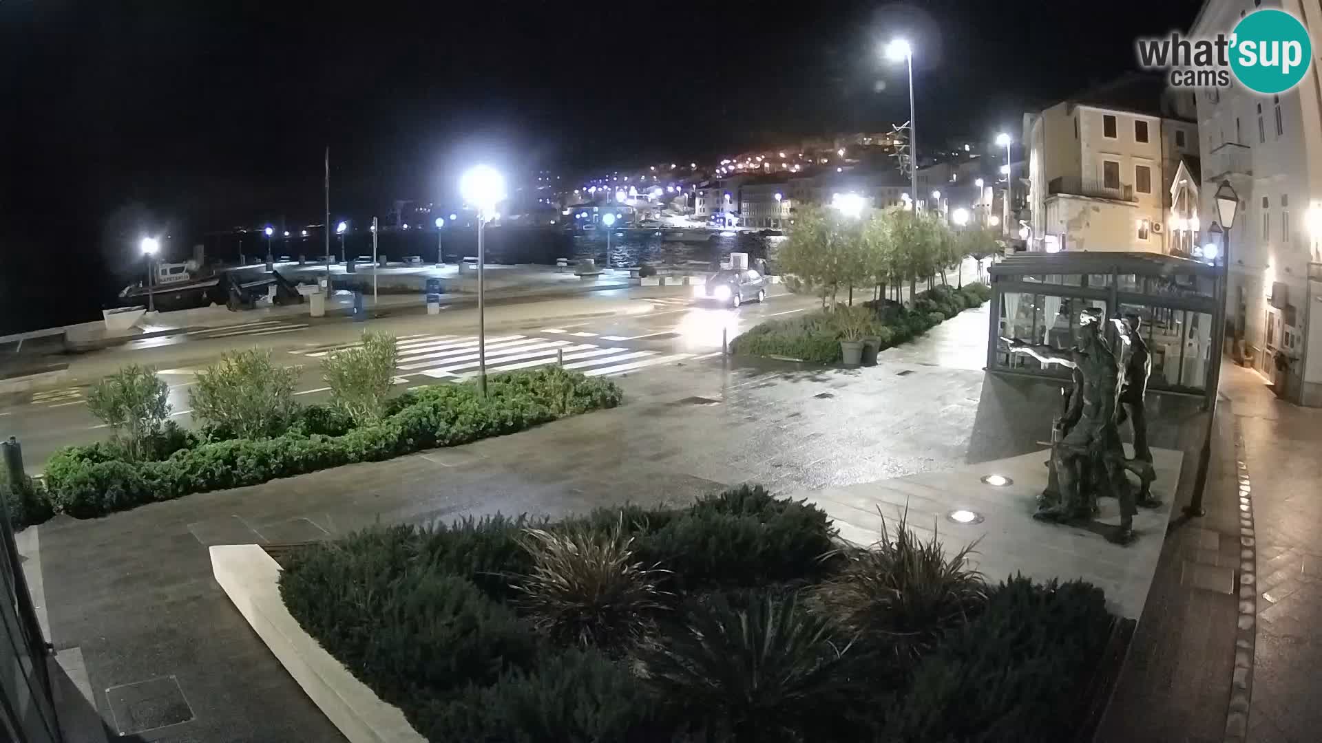 Live webcam Senj riva – seafront – Croatia