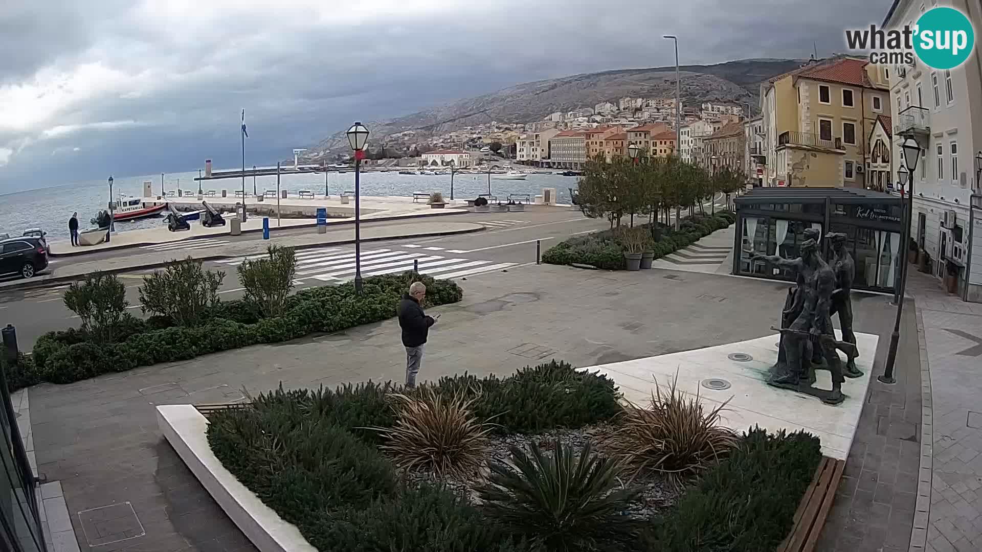 Webcam en vivo Senj riva – paseo marítimo