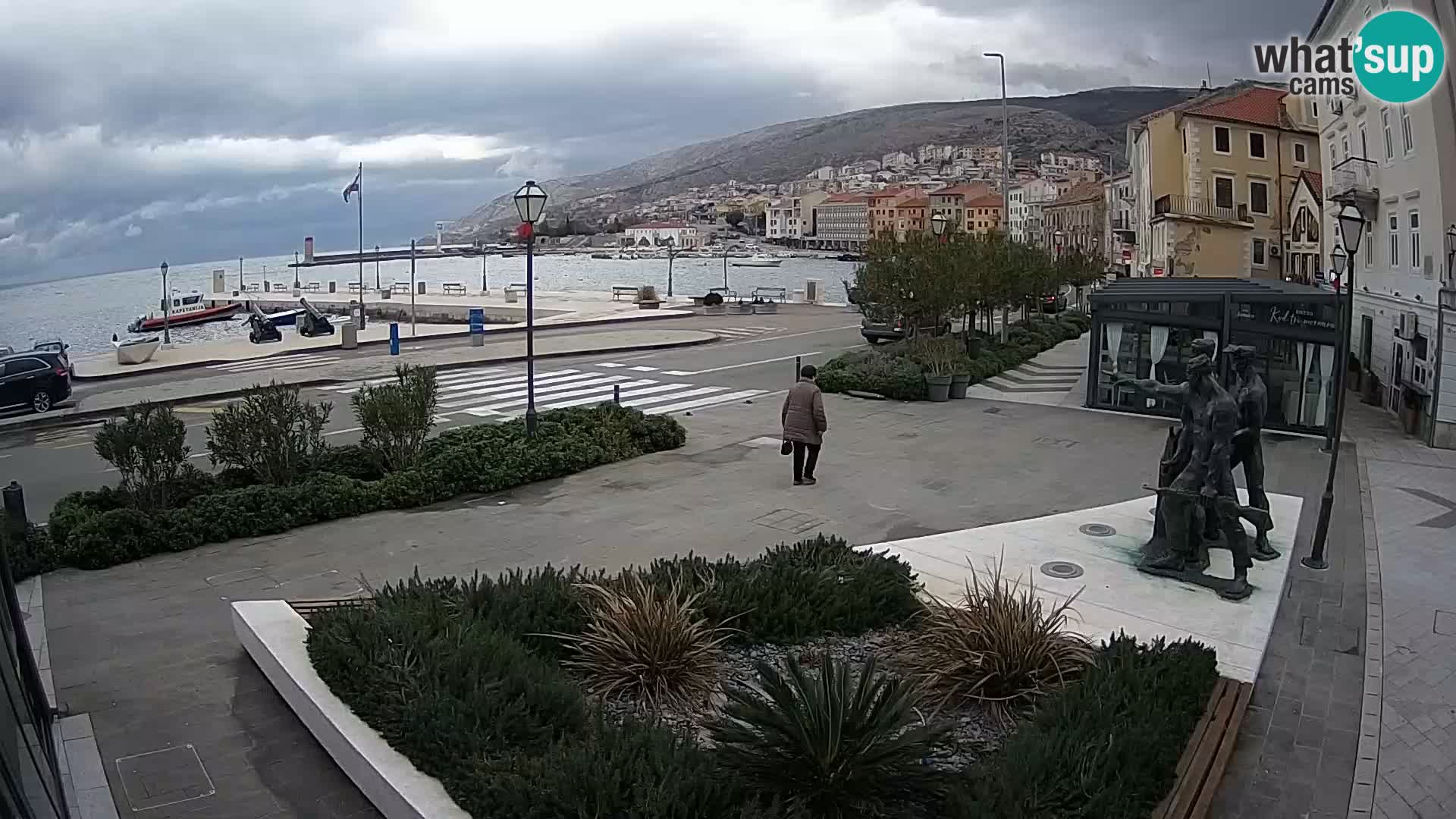 Live-Webcam Senj Riva – direkt am Meer – Kroatien