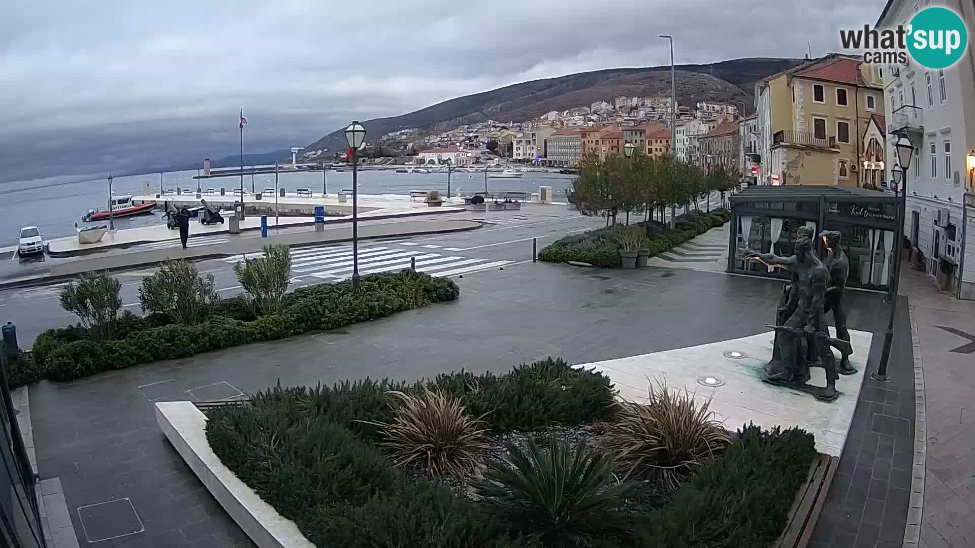 Live webcam Senj riva – seafront – Croatia