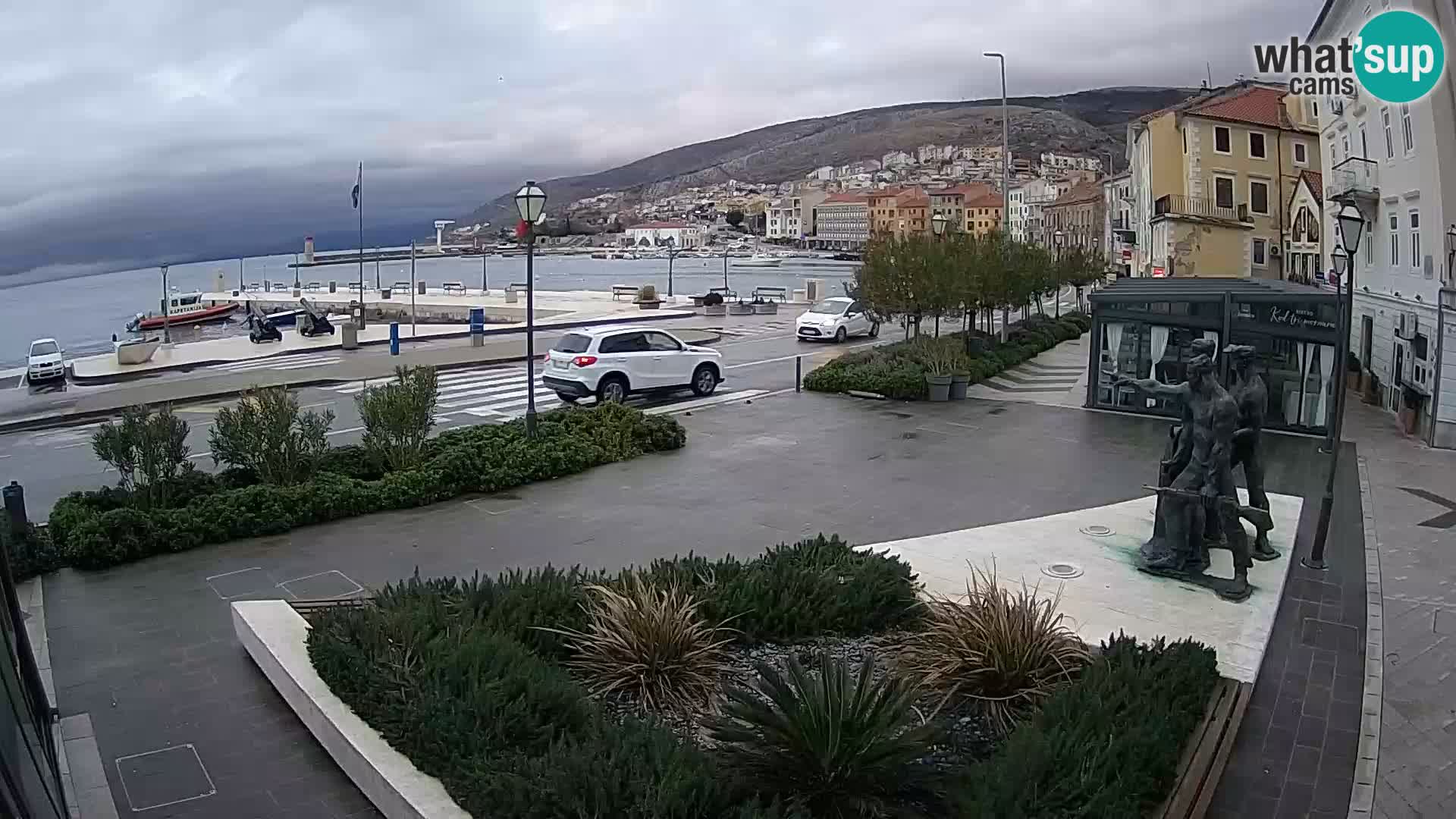 Live webcam Senj riva – seafront – Croatia