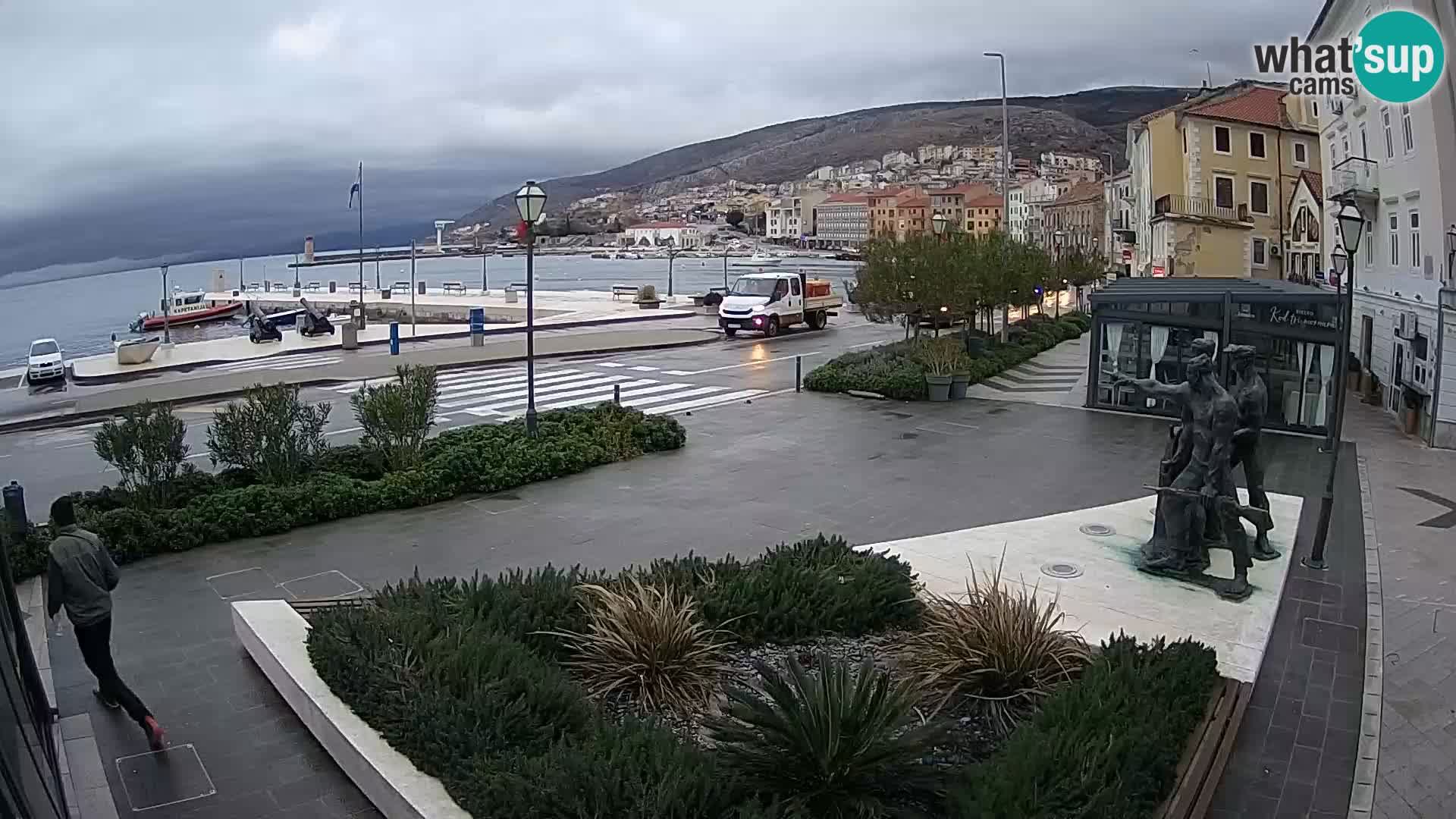 Live webcam Senj riva – fronte mare