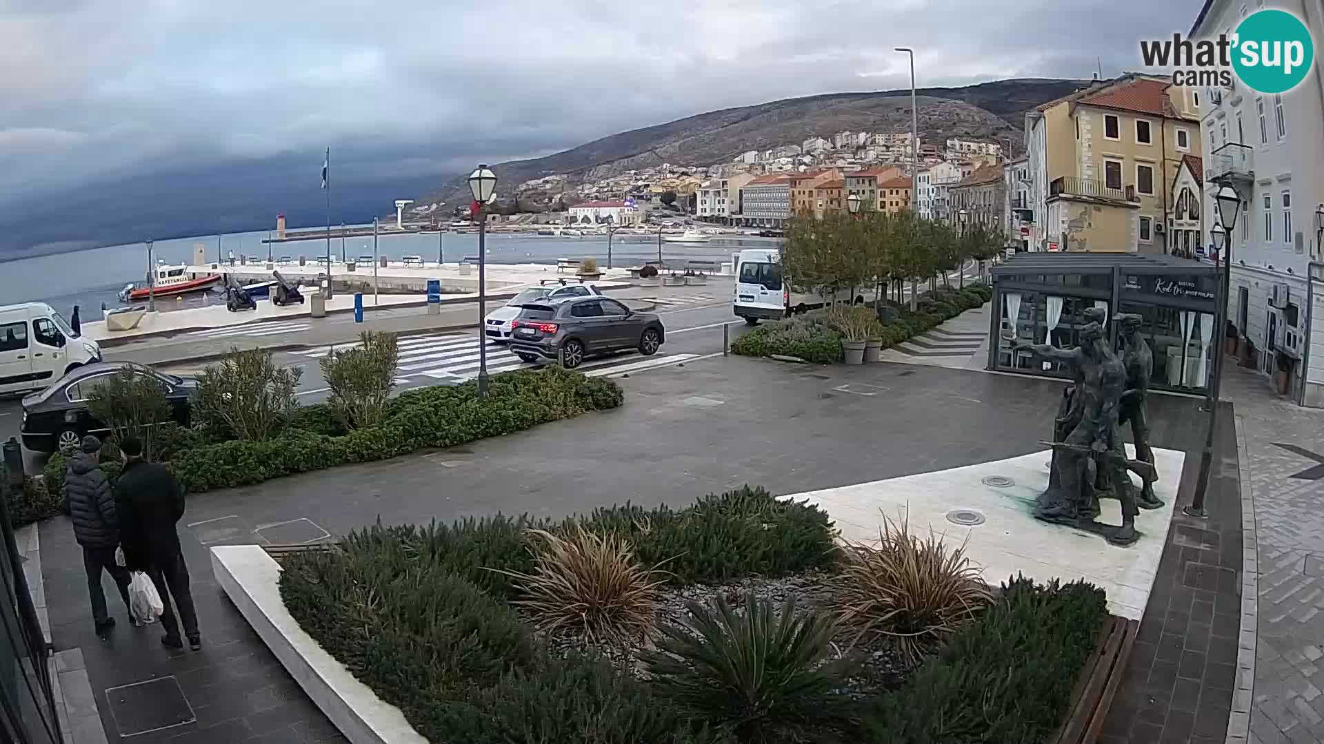 Live webcam Senj riva – fronte mare