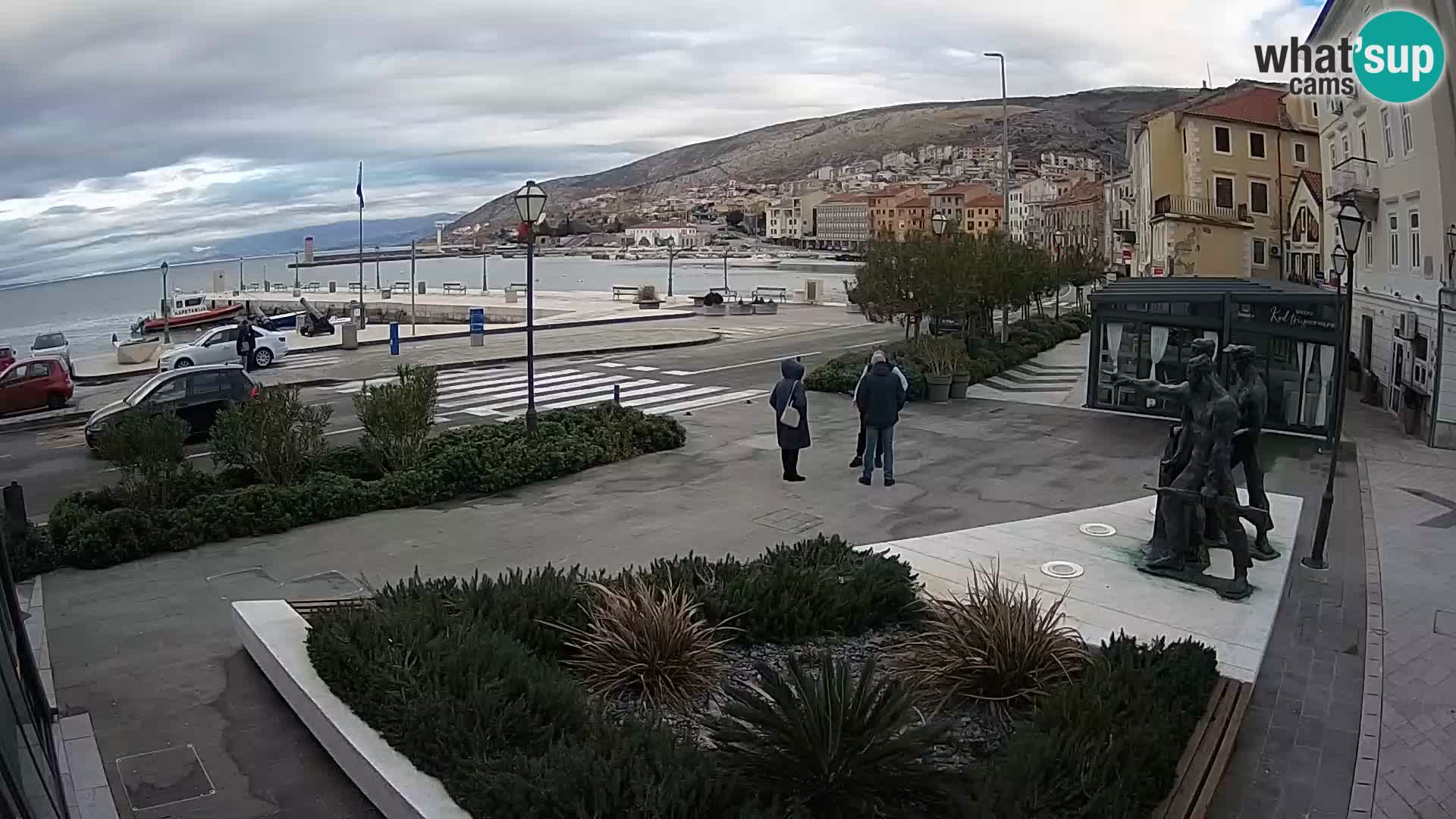 Live webcam Senj riva – fronte mare