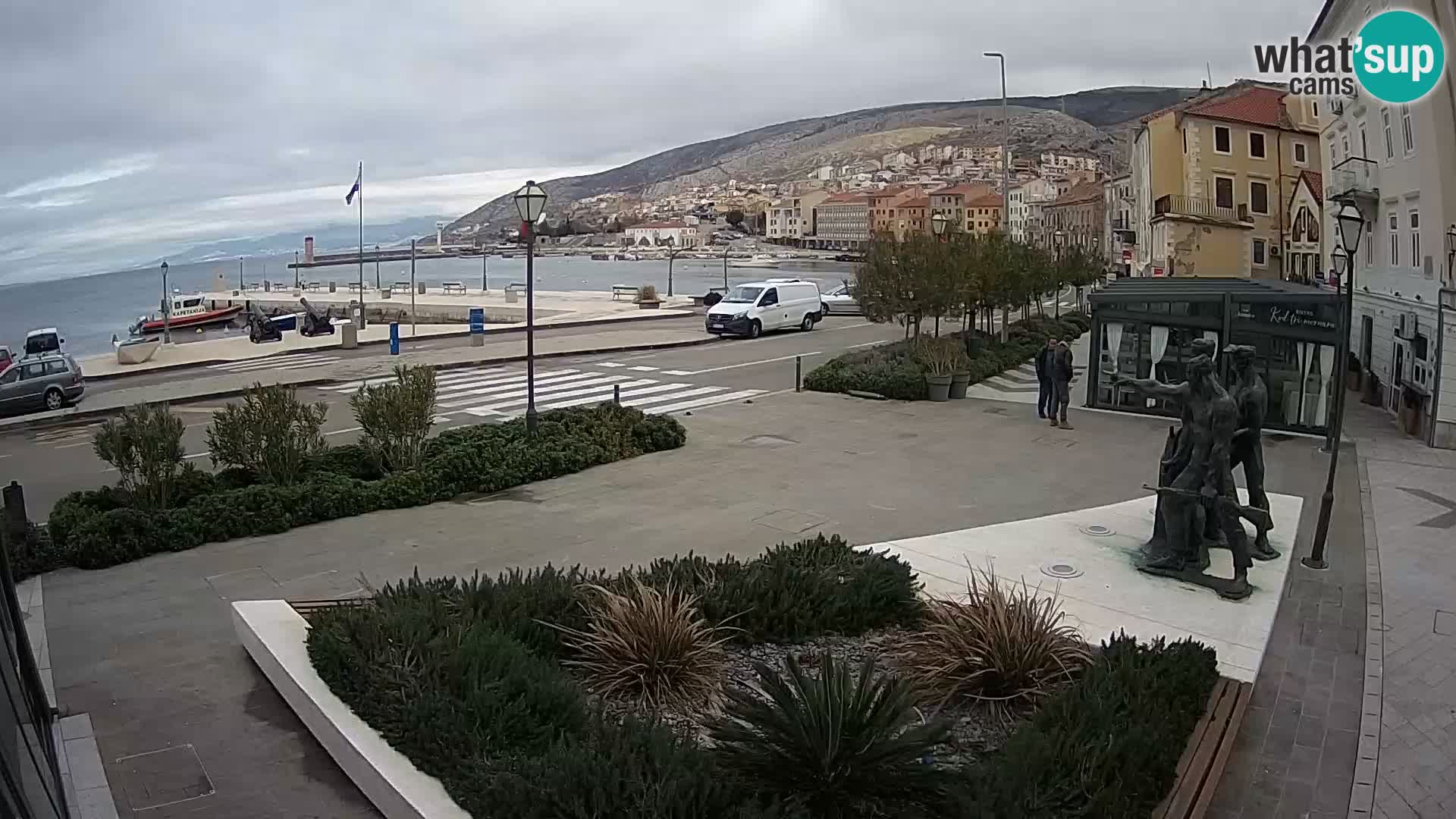 Webcam en vivo Senj riva – paseo marítimo