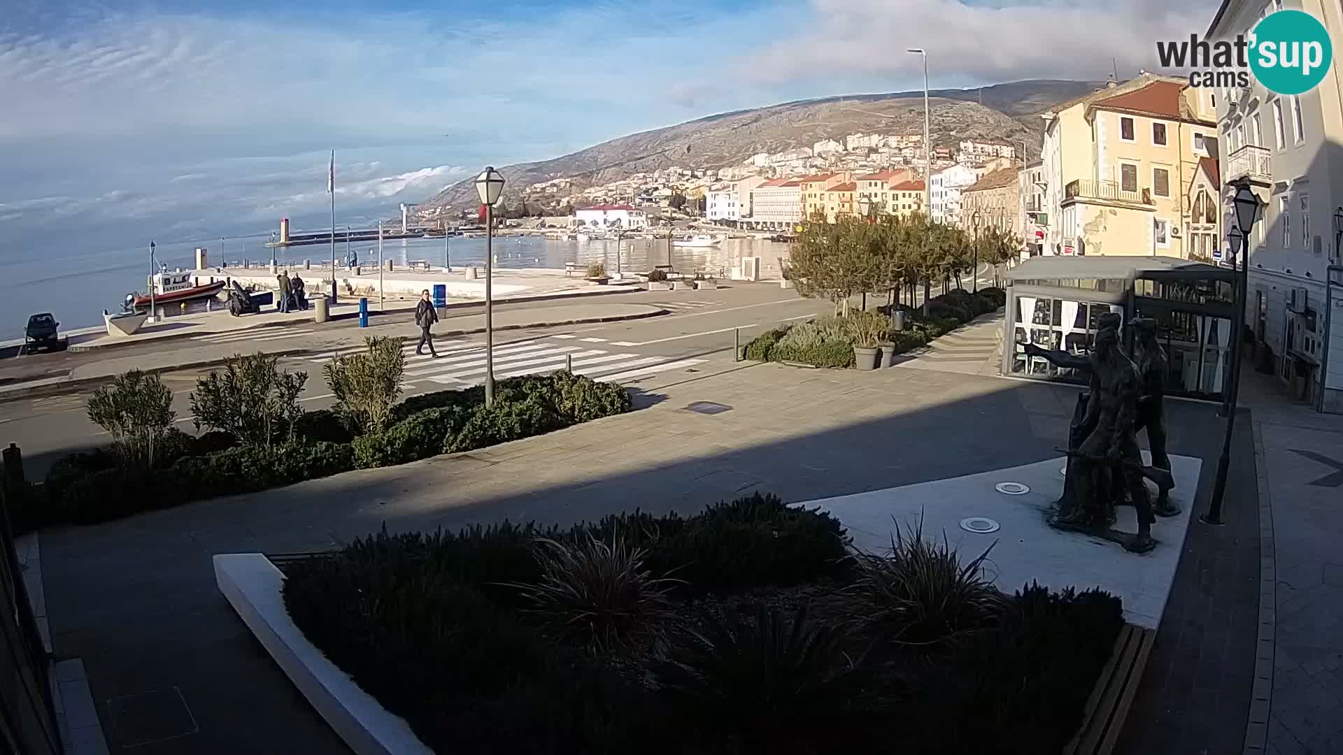 Webcam en direct Senj Riva – front de mer